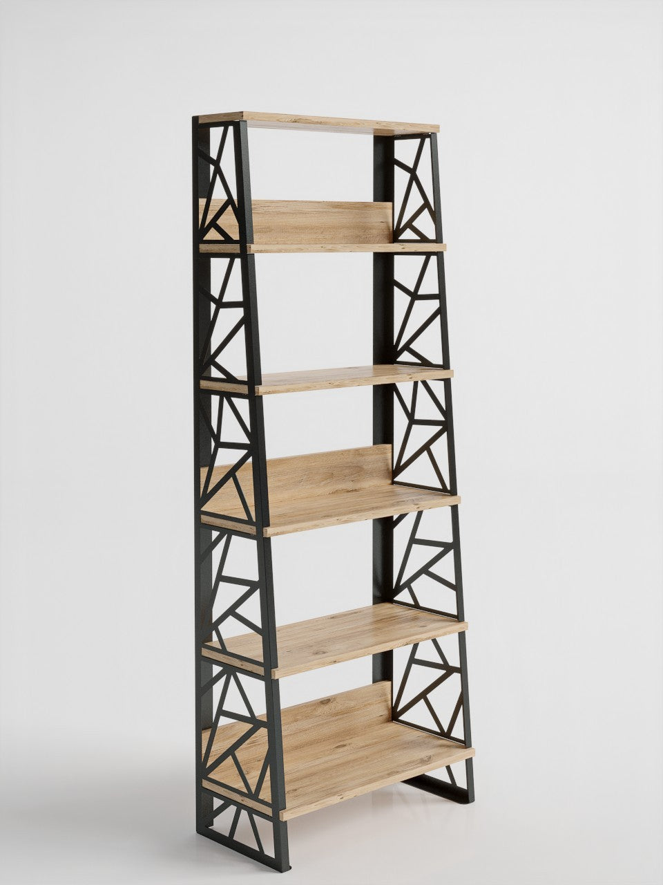 Estante de livros – 60 cm x 160 cm x 30 cm – Pinho Atlântico – Aglomerado de madeira