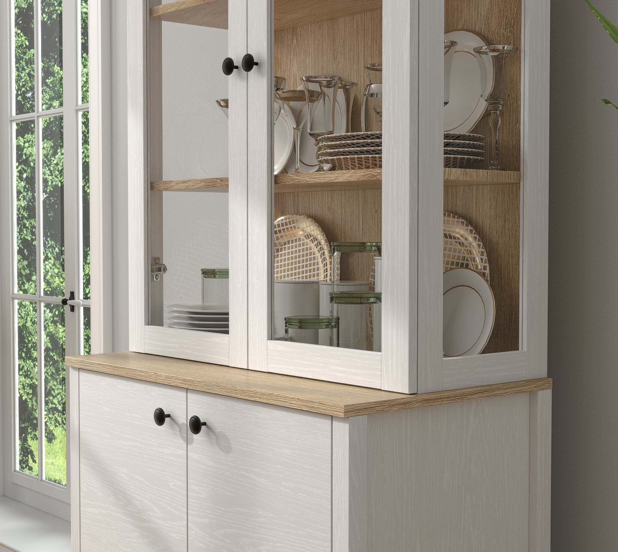 Estante de livros – 83cm x 194cm x 47cm – Branco – Madeira aglomerada