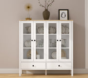 Estante de livros – 130cm x 136cm x 44cm – Branco – Aglomerado revestido de melamina