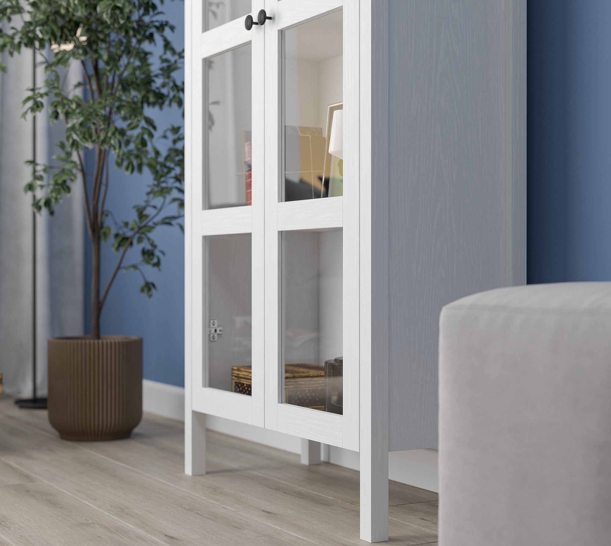 Estante de livros – 80cm x 180cm x 35cm – Branco – Aglomerado