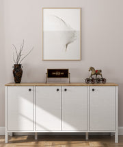 Aparador de madeira – 160 cm x 82 cm x 44 cm – Branco