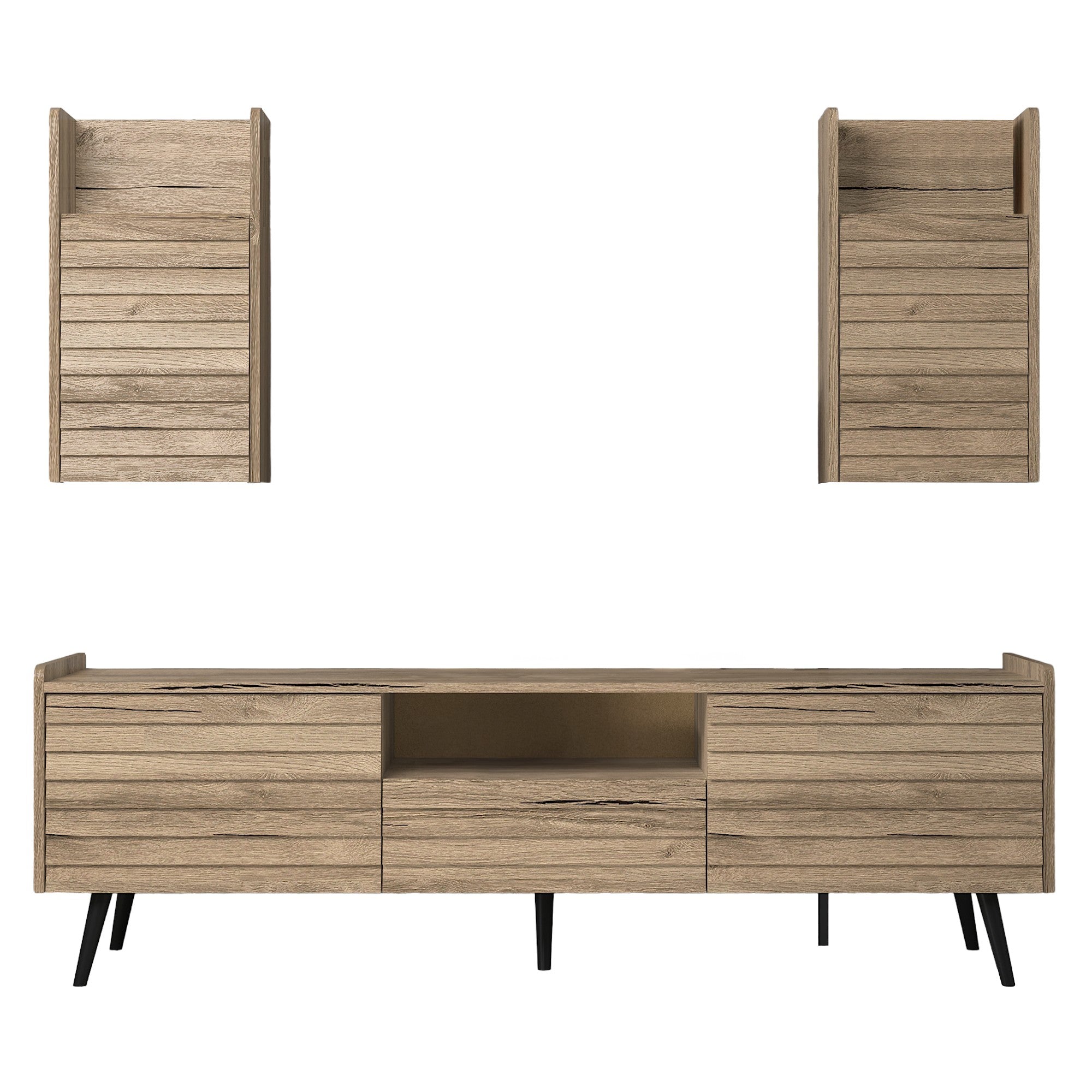 Móvel de TV – 180 cm x 55 cm – Nogueira – Aglomerado