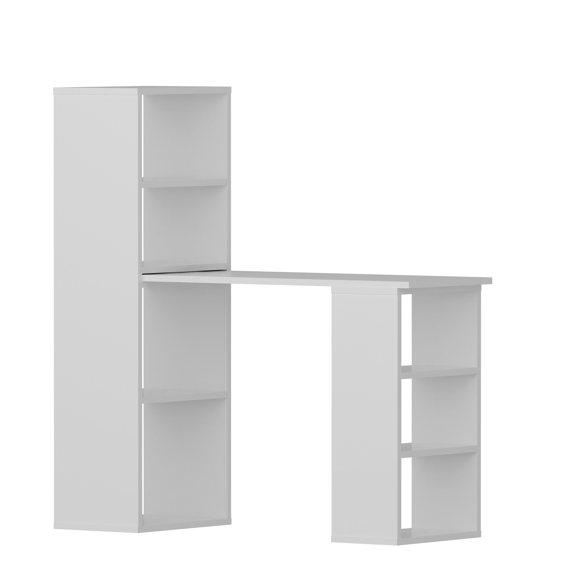 Secretária de Estudo moderna – 90x40x70 cm – Branca – Melamina
