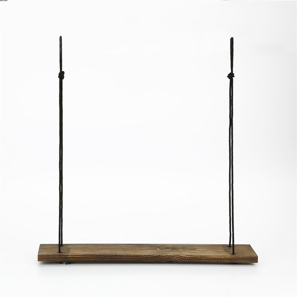 Prateleira de parede – 60 cm x 13 cm x 1,6 cm – Noz – Madeira de abeto