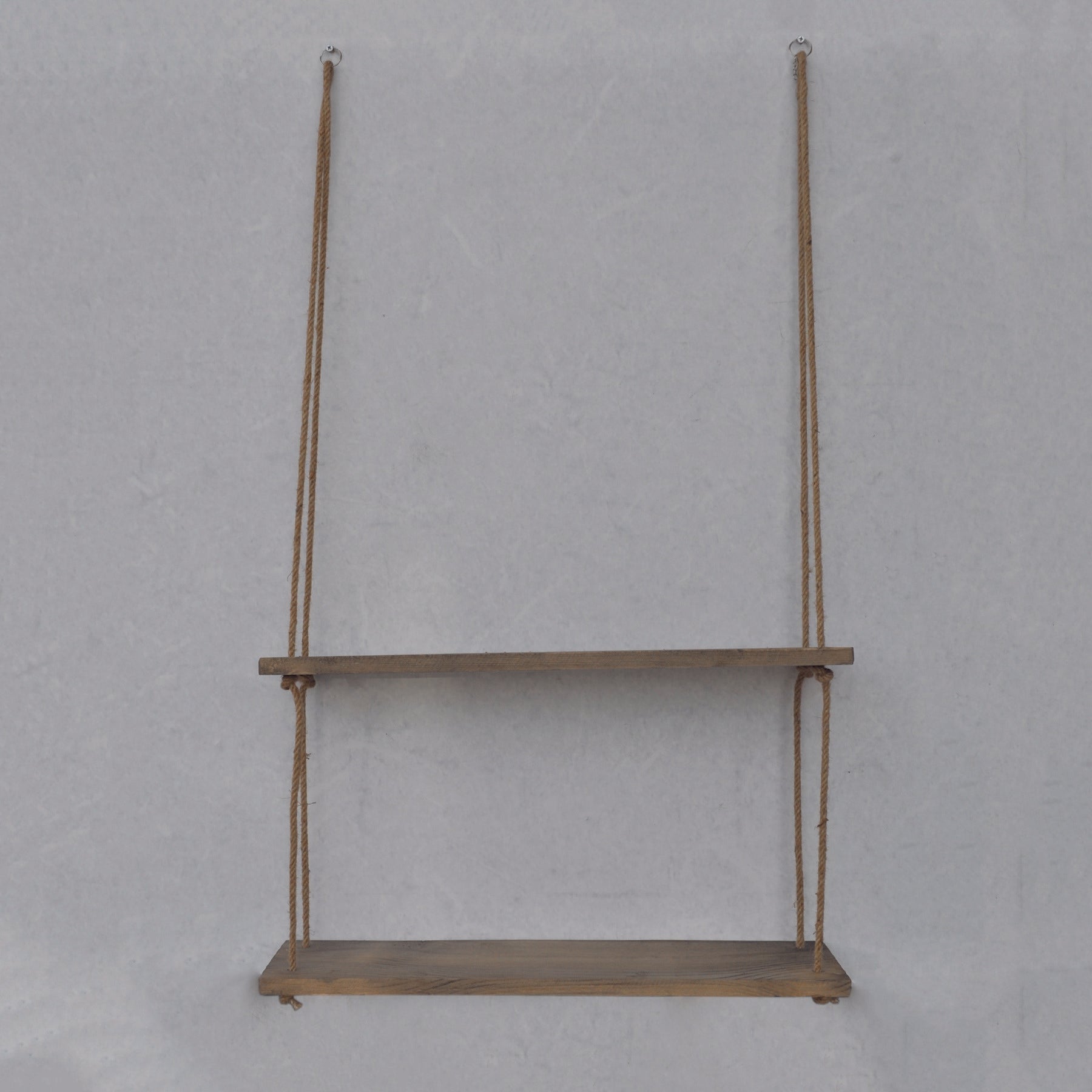 Prateleira de parede 60cm x 60cm x 14cm – Nogueira – Madeira