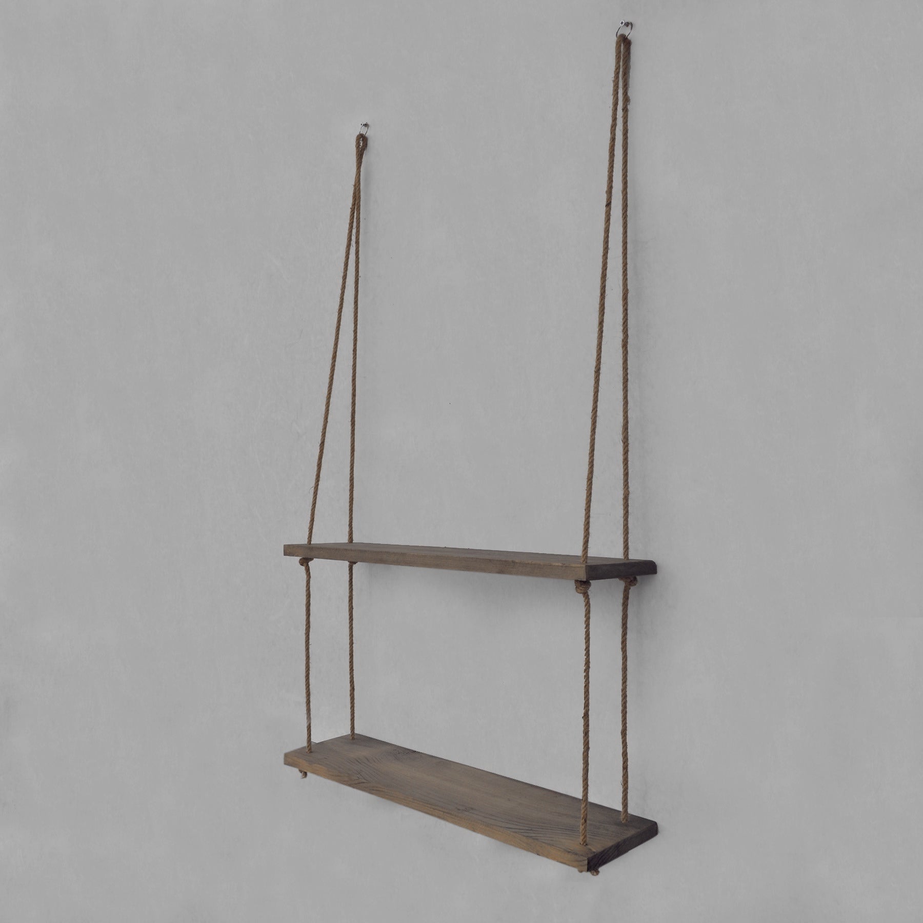 Prateleira de parede 60cm x 60cm x 14cm – Nogueira – Madeira