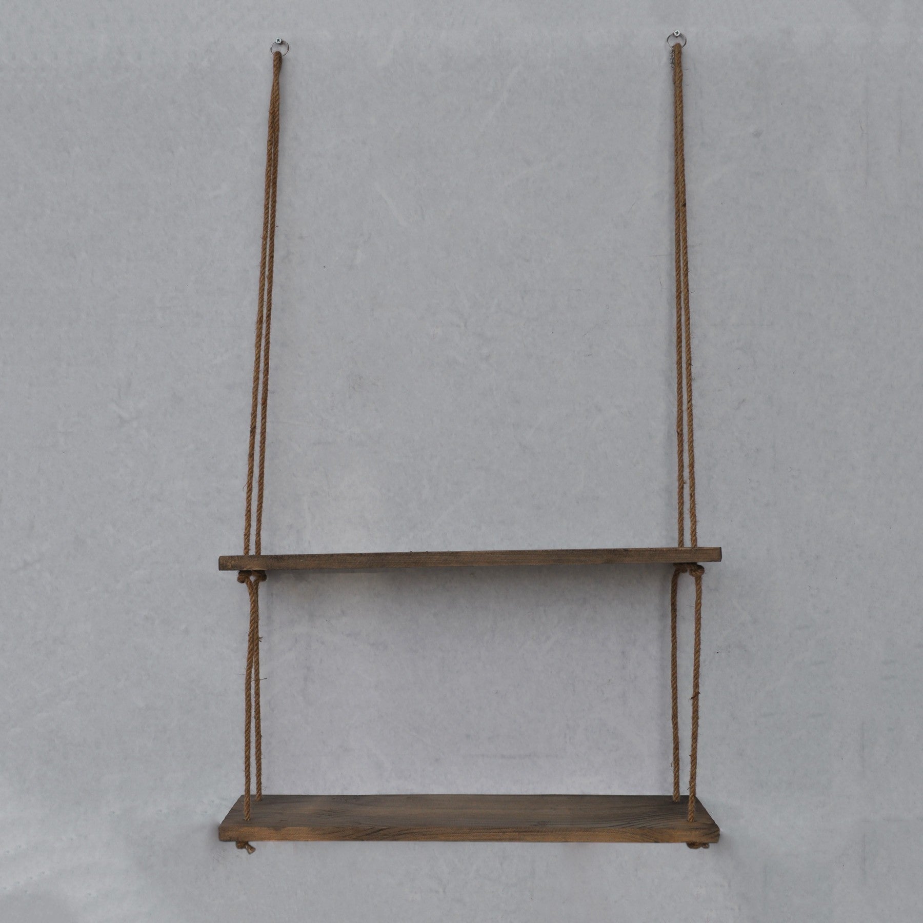 Prateleira de parede 60cm x 60cm x 14cm – Nogueira – Madeira
