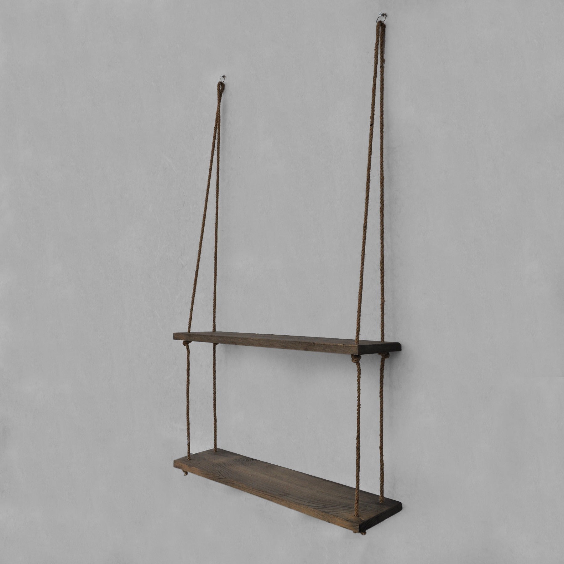 Prateleira de parede 60cm x 60cm x 14cm – Nogueira – Madeira