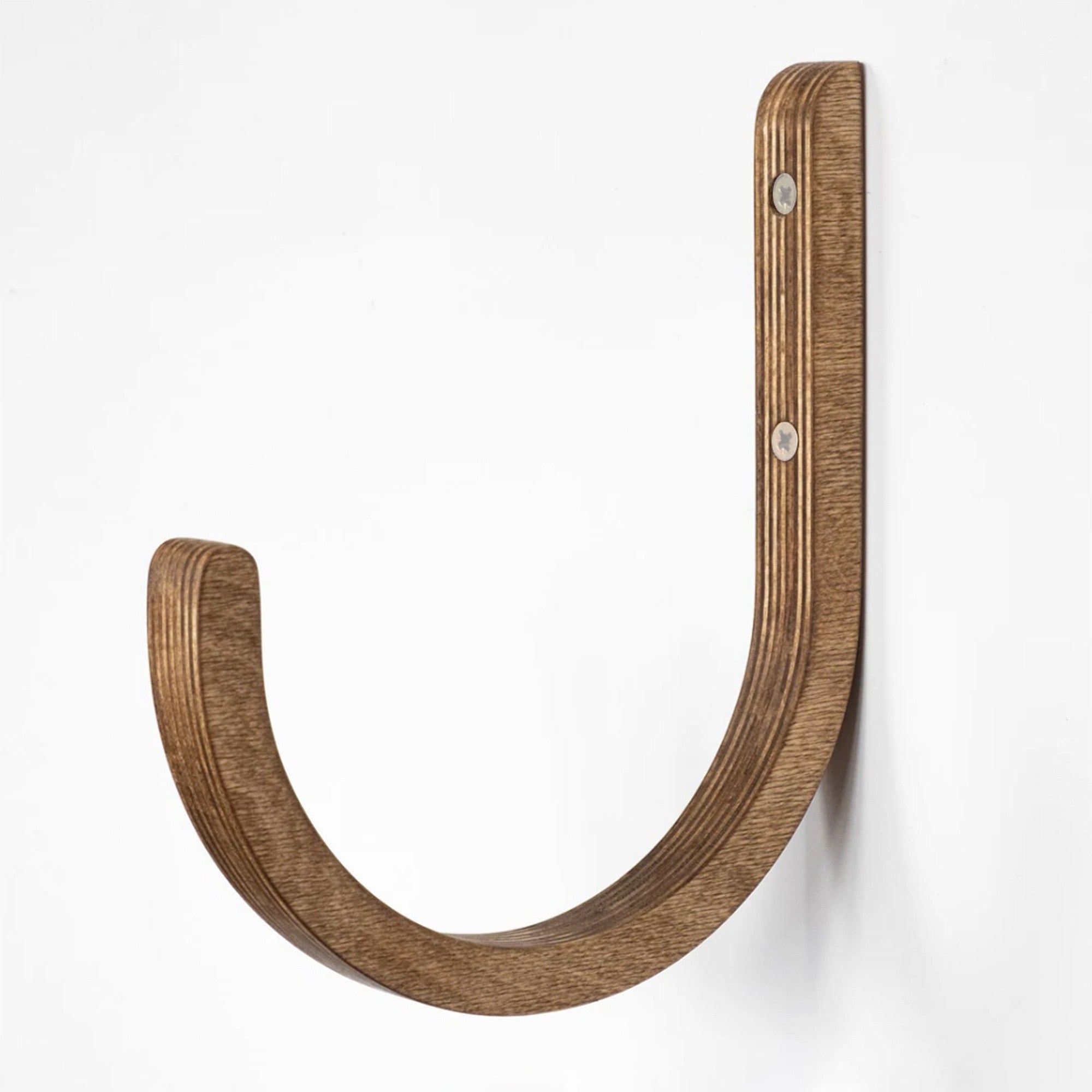 Prateleira de parede de madeira – 17cm x 20cm x 2cm – cor de madeira – madeira compensada