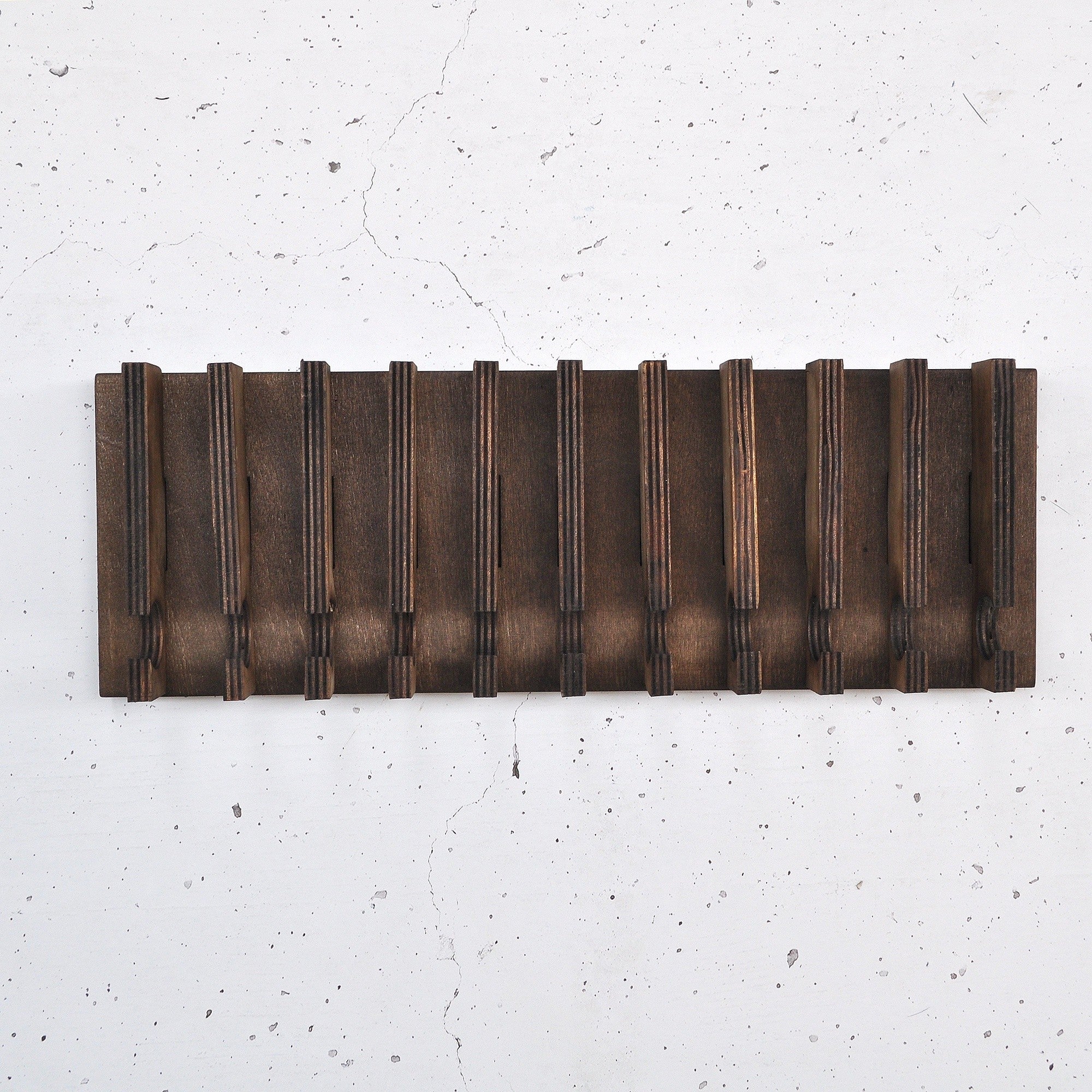 Prateleira de Parede Decorativa de Madeira – 38cm x 13cm x 5cm – Cor de madeira – Compensado