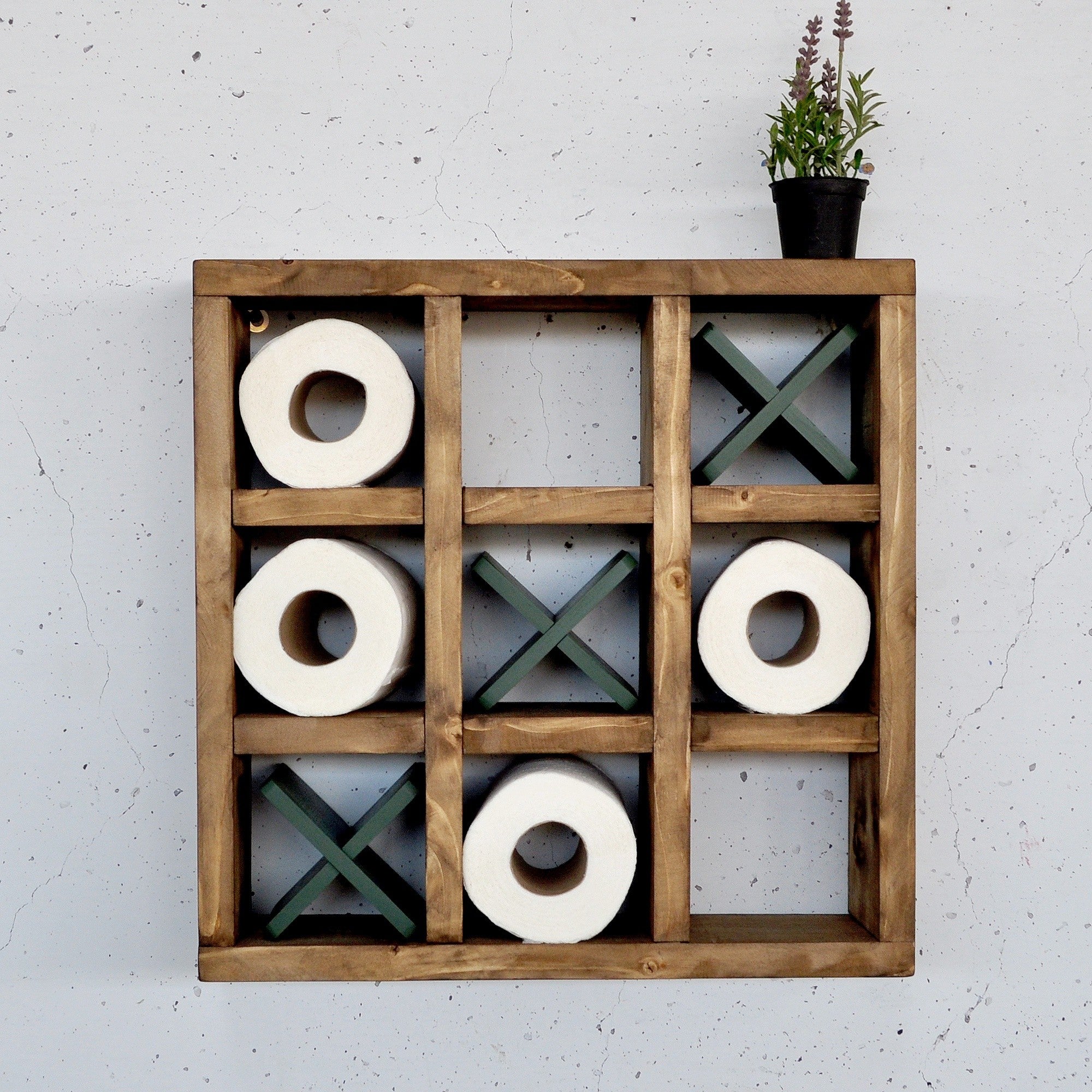 Prateleira de parede decorativa – 42,5 cm x 42,5 cm x 11 cm – cor de madeira – madeira maciça