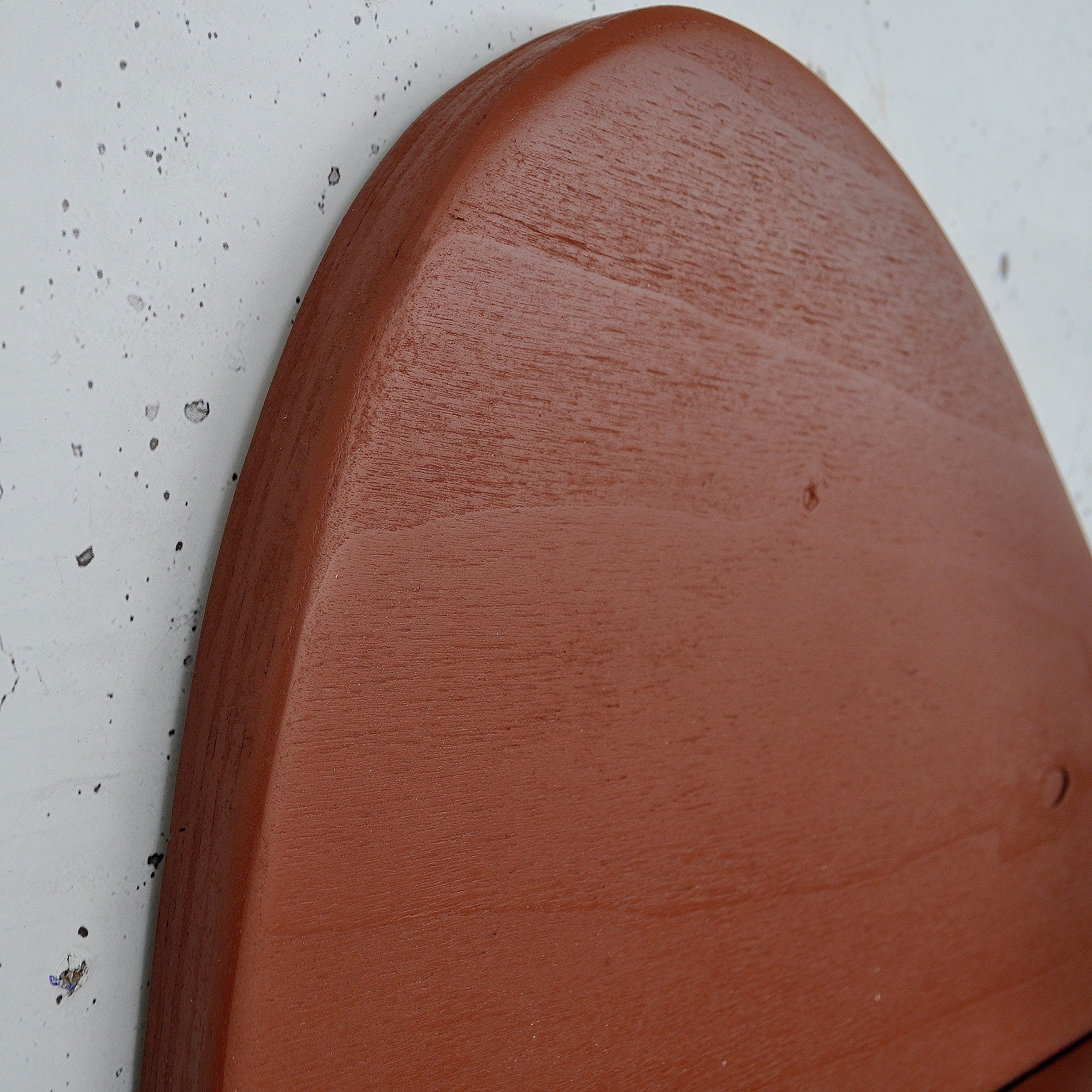Prateleira de parede de madeira – 35 cm x 32 cm x 11 cm – Vermelho – Compensado