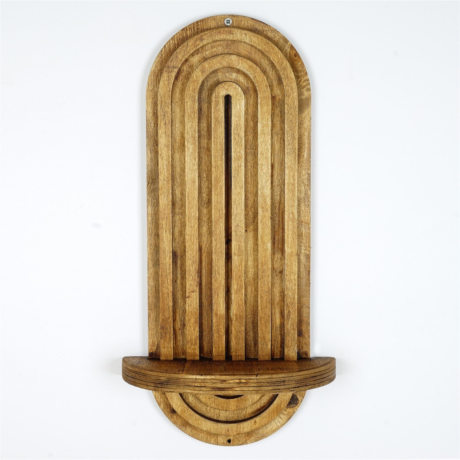 Prateleira de parede – 40 x 20 x 9 cm – Nogueira – Contraplacado