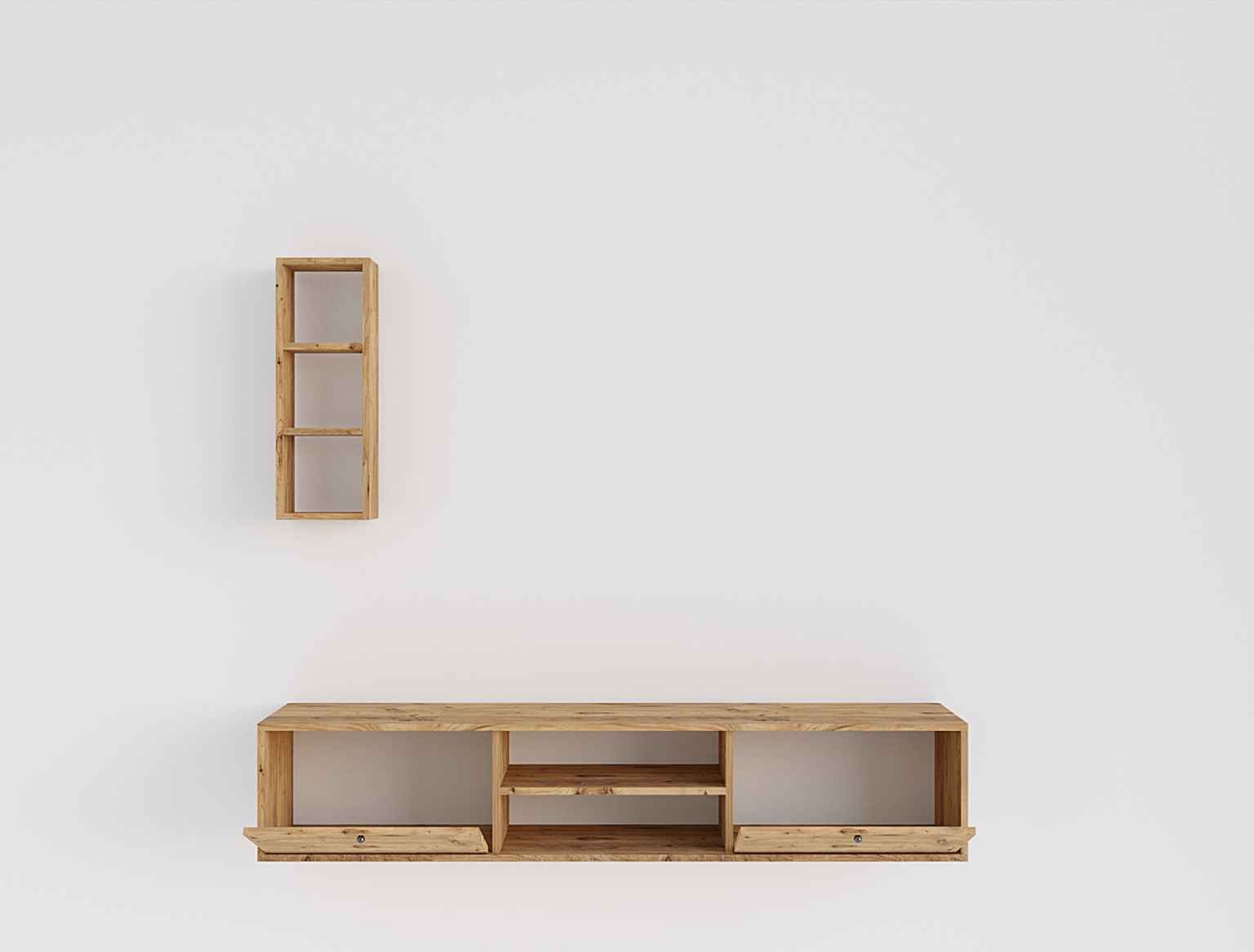 Móvel de TV – 180 cm x 35 cm x 35 cm – Carvalho Safira – MDF