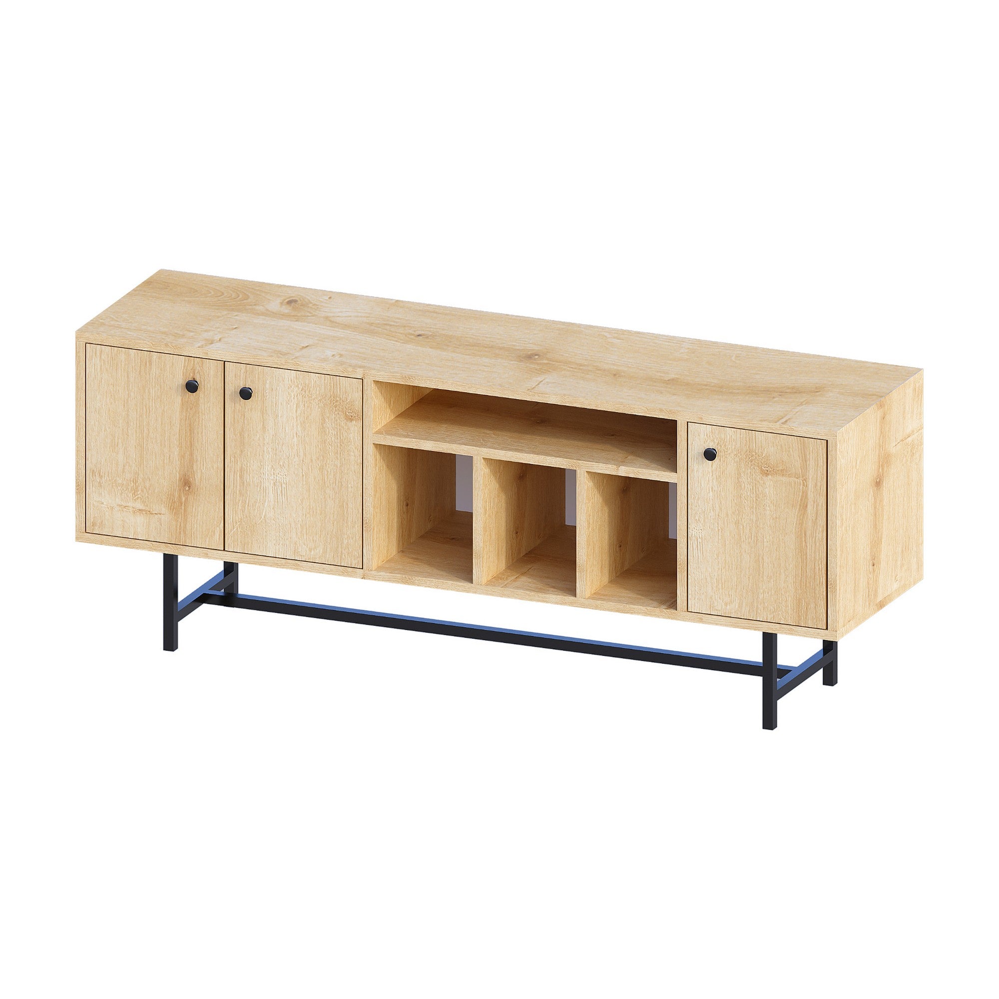 Móvel de TV – 150cm x 55cm x 40cm – Carvalho Safira – MDF