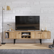 Móvel de TV – 180cm x 55cm x 40cm – Carvalho Safira – MDF