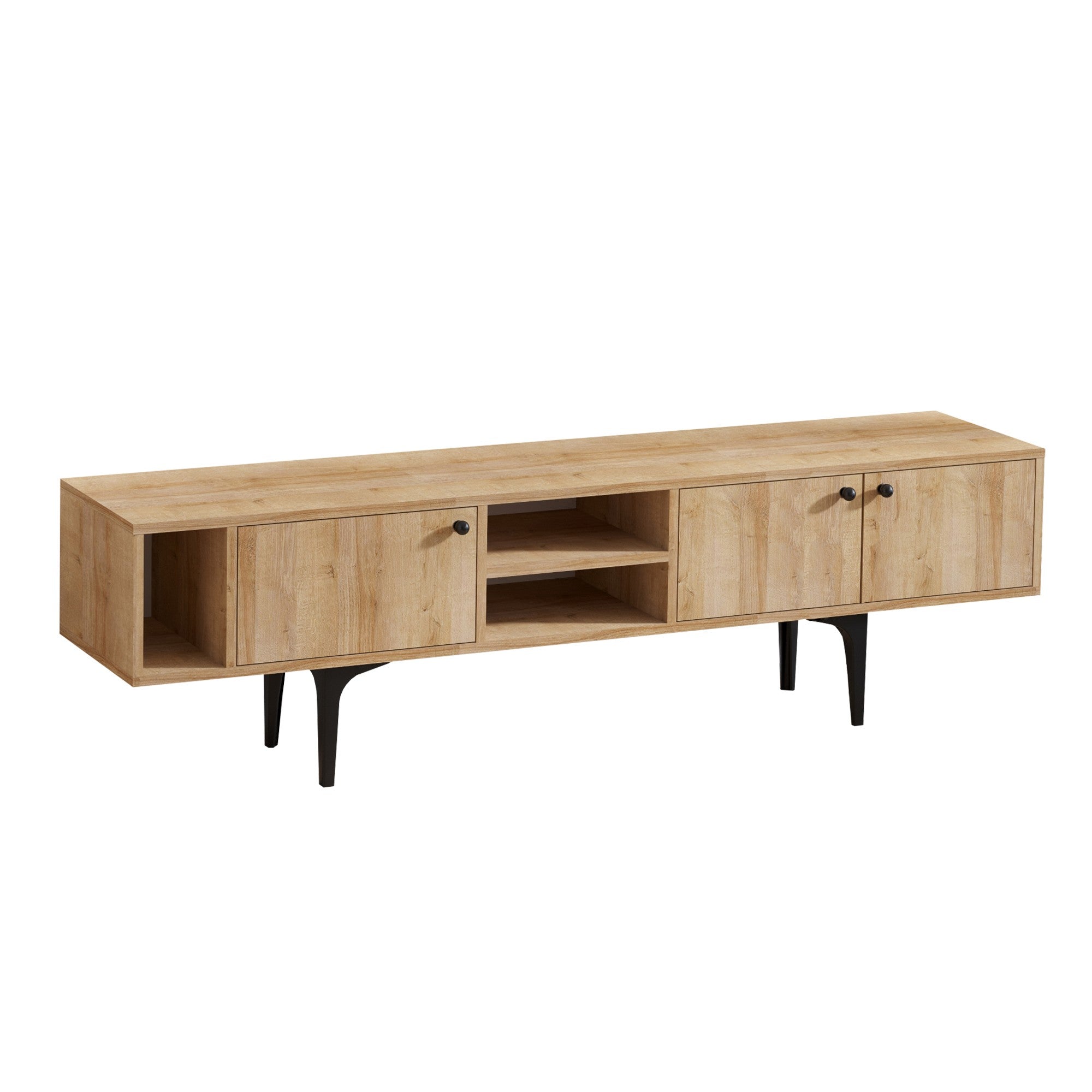 Móvel de TV – 180cm x 55cm x 40cm – Carvalho Safira – MDF