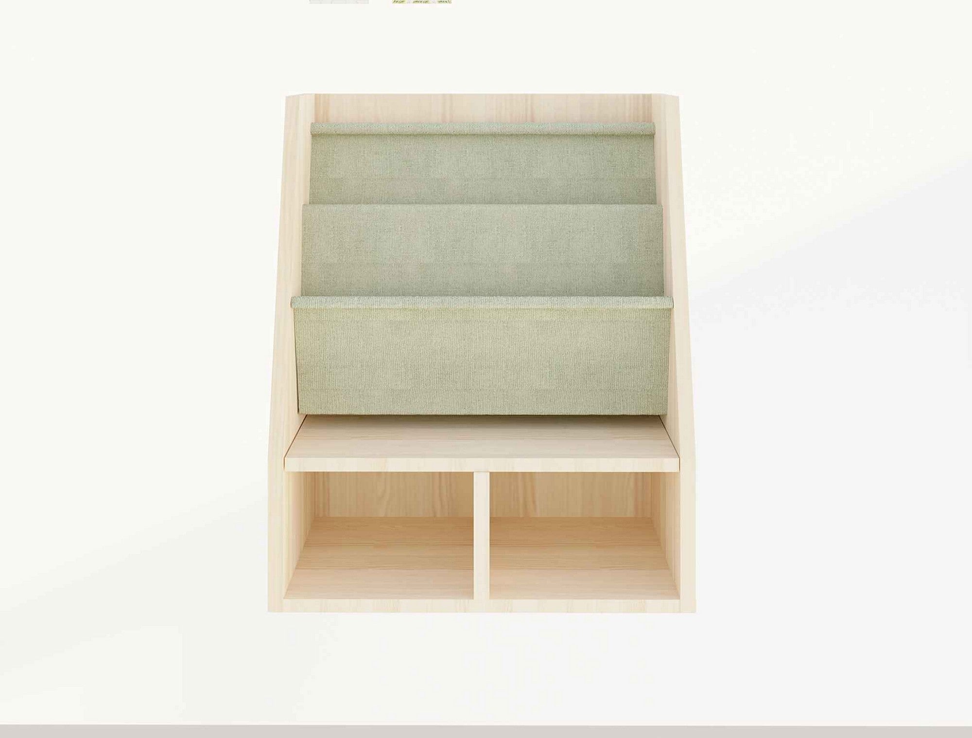 Estante de livros – 64 cm x 90 cm x 28 cm – Carvalho Safira – Painel de Partículas Revestido de Melamina