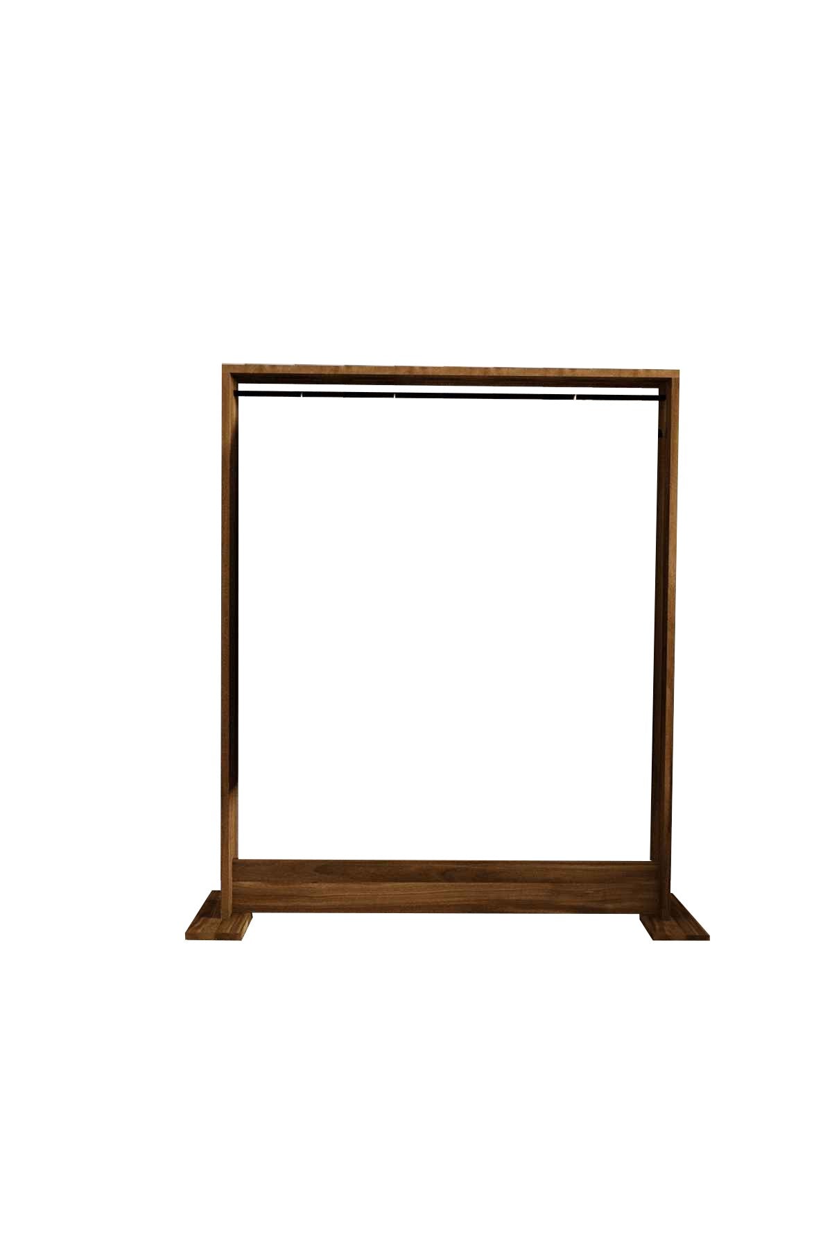 Cabideiro – 100 cm x 124 cm x 12 cm – Nogueira – MDF