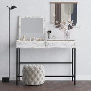 Toucador – 100 cm x 45 cm x 75 cm – Mármore de Carrara