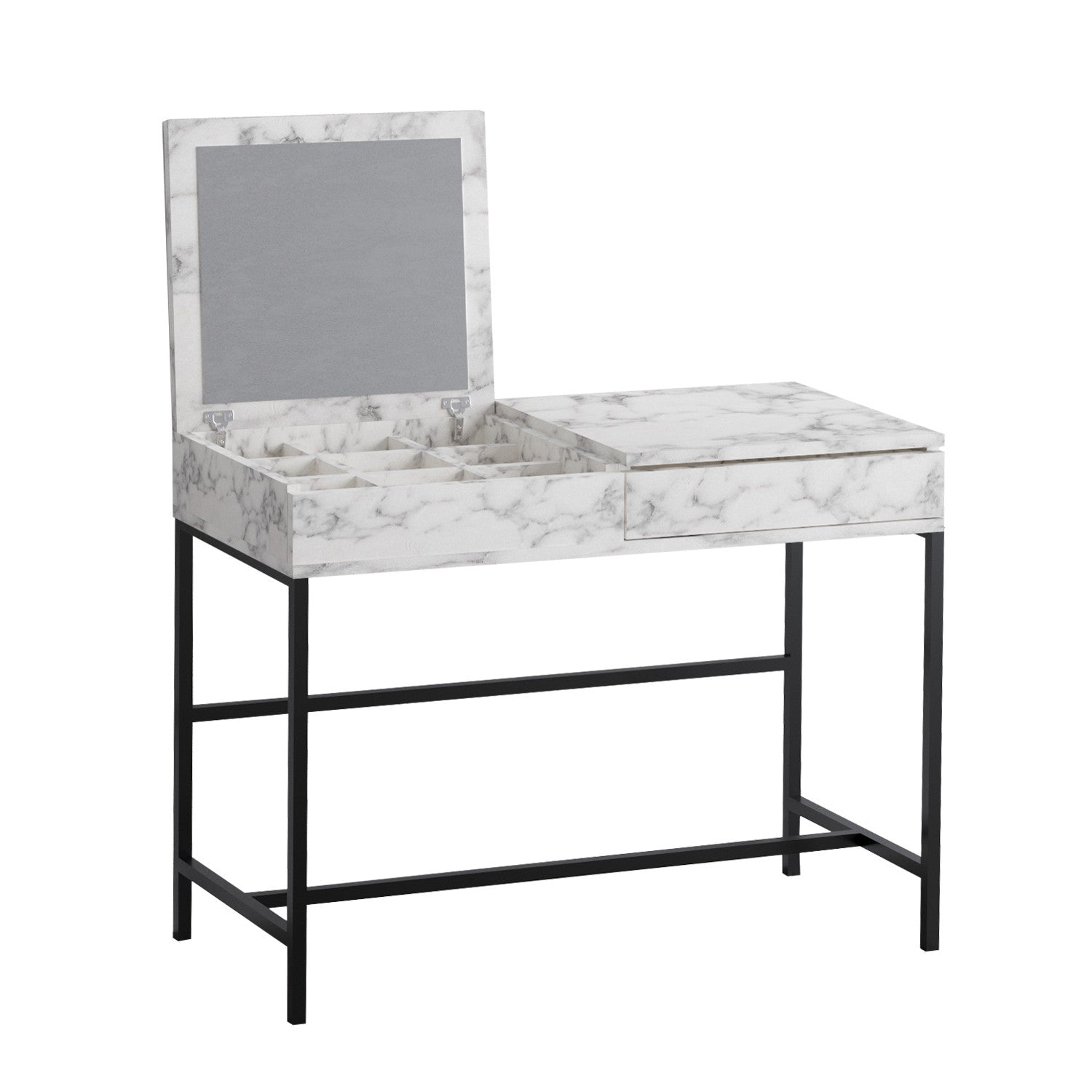Toucador – 100 cm x 45 cm x 75 cm – Mármore de Carrara