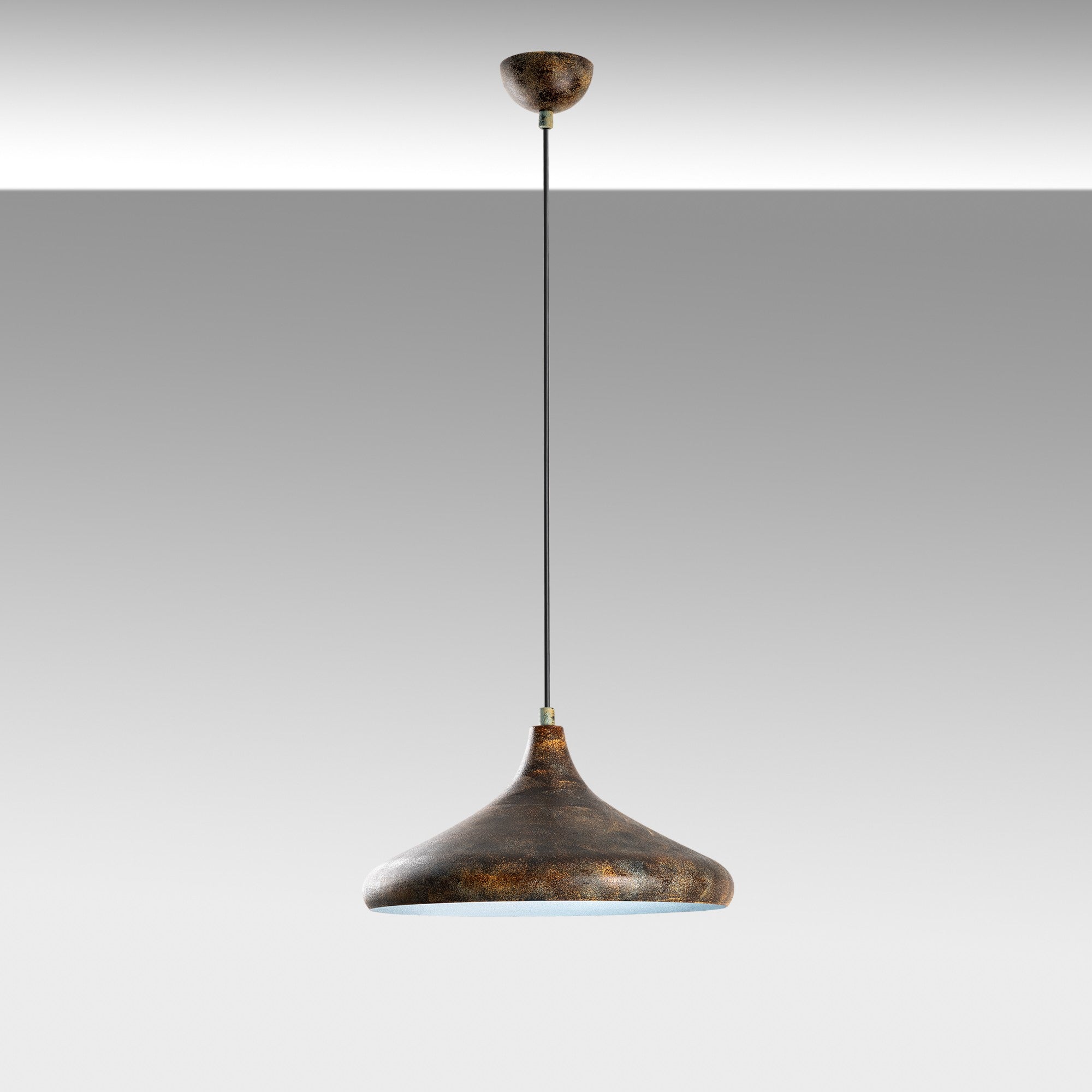 Candeeiro de Teto ajustável – Ø35 cm – Cor antiga – Corpo de metal
