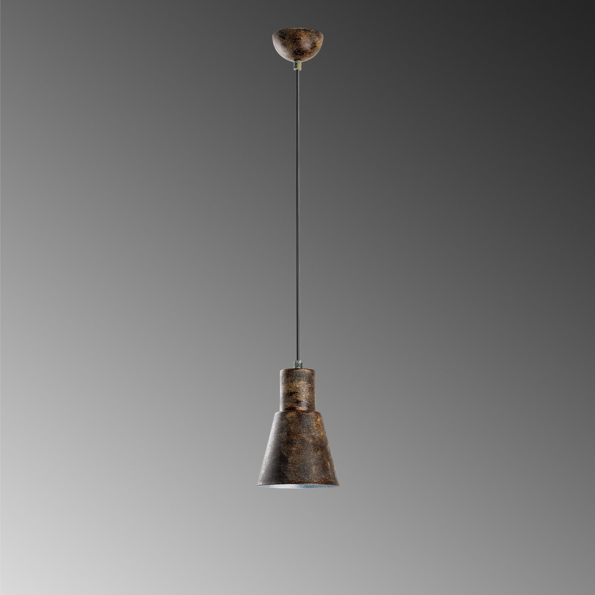 Candeeiro de Teto ajustável – Ø14 x 20 cm – cor antiquada – metal