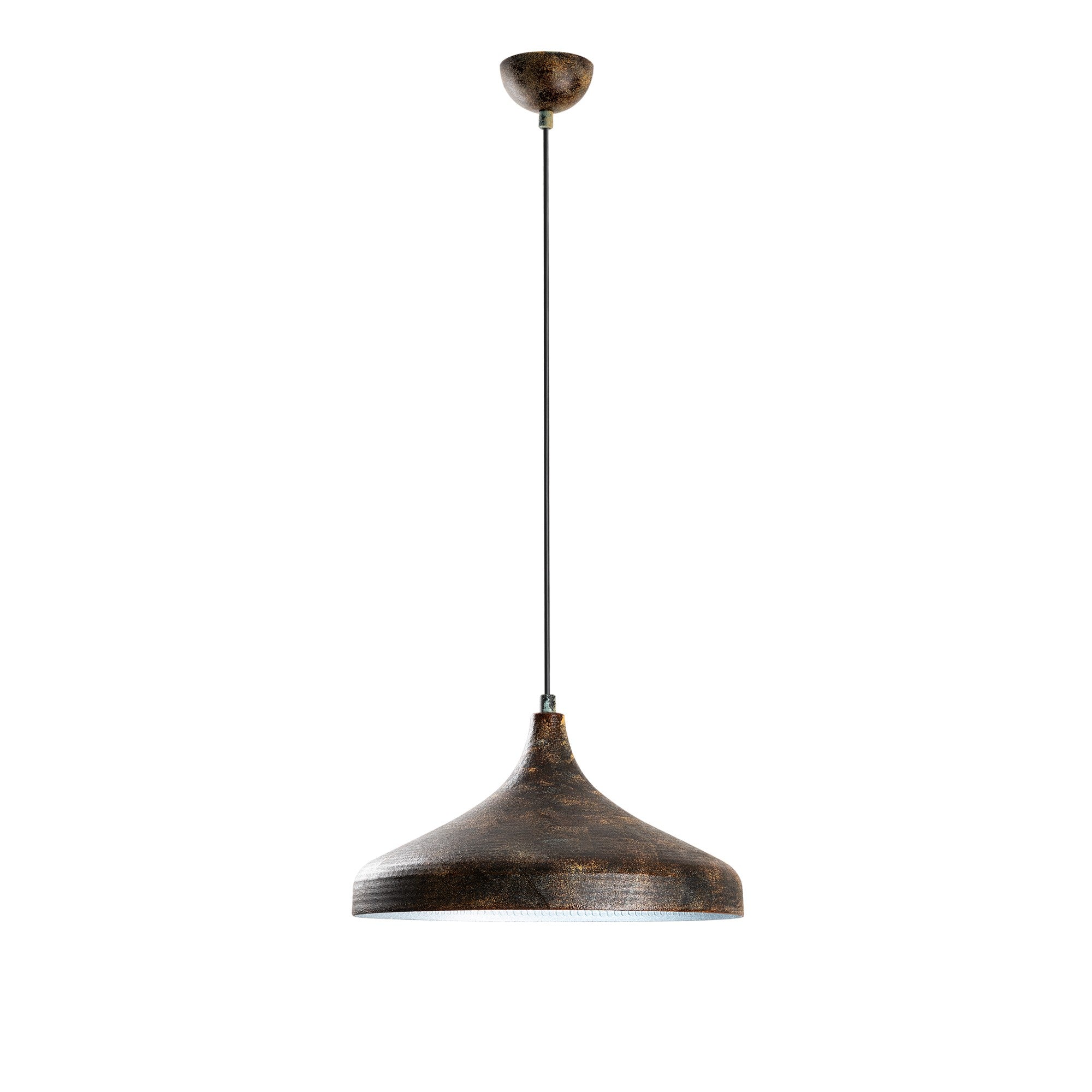 Candeeiro de Teto elegante ajustável – Ø36 cm – cor antiga – corpo de metal