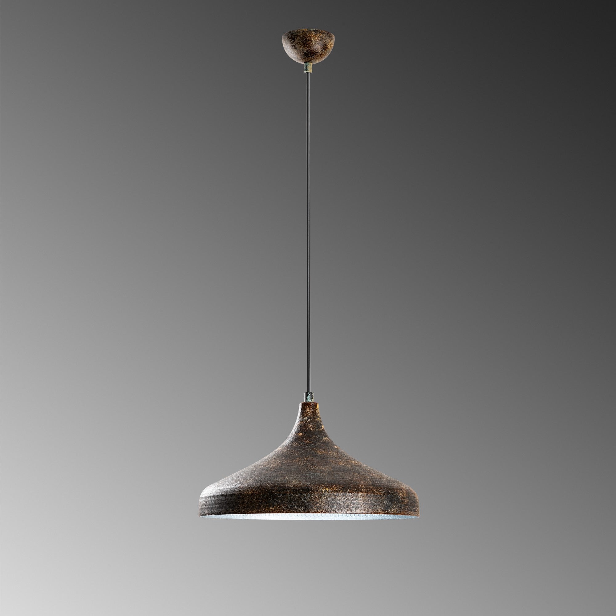 Candeeiro de Teto elegante ajustável – Ø36 cm – cor antiga – corpo de metal