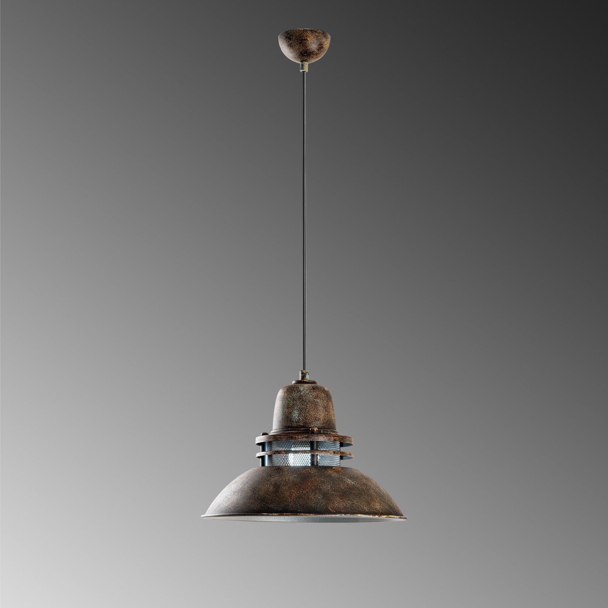Candeeiro de Teto elegante ajustável – 34-123 cm – cor antiquada – corpo de metal