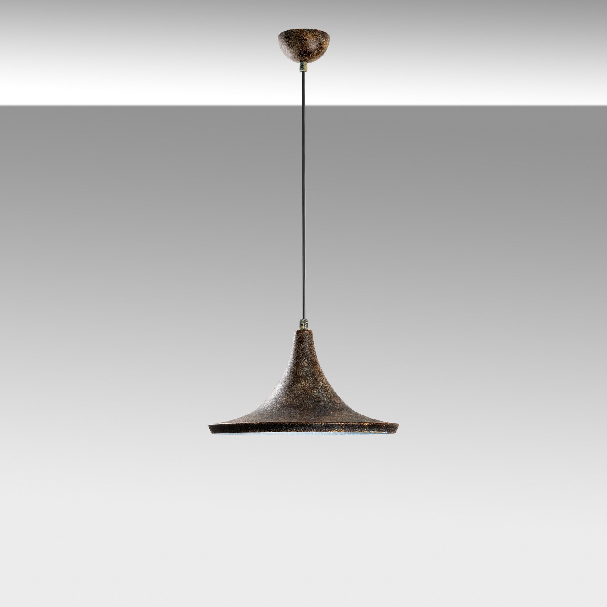 Candeeiro de Teto ajustável – Ø30 cm – cor antiquada – metal