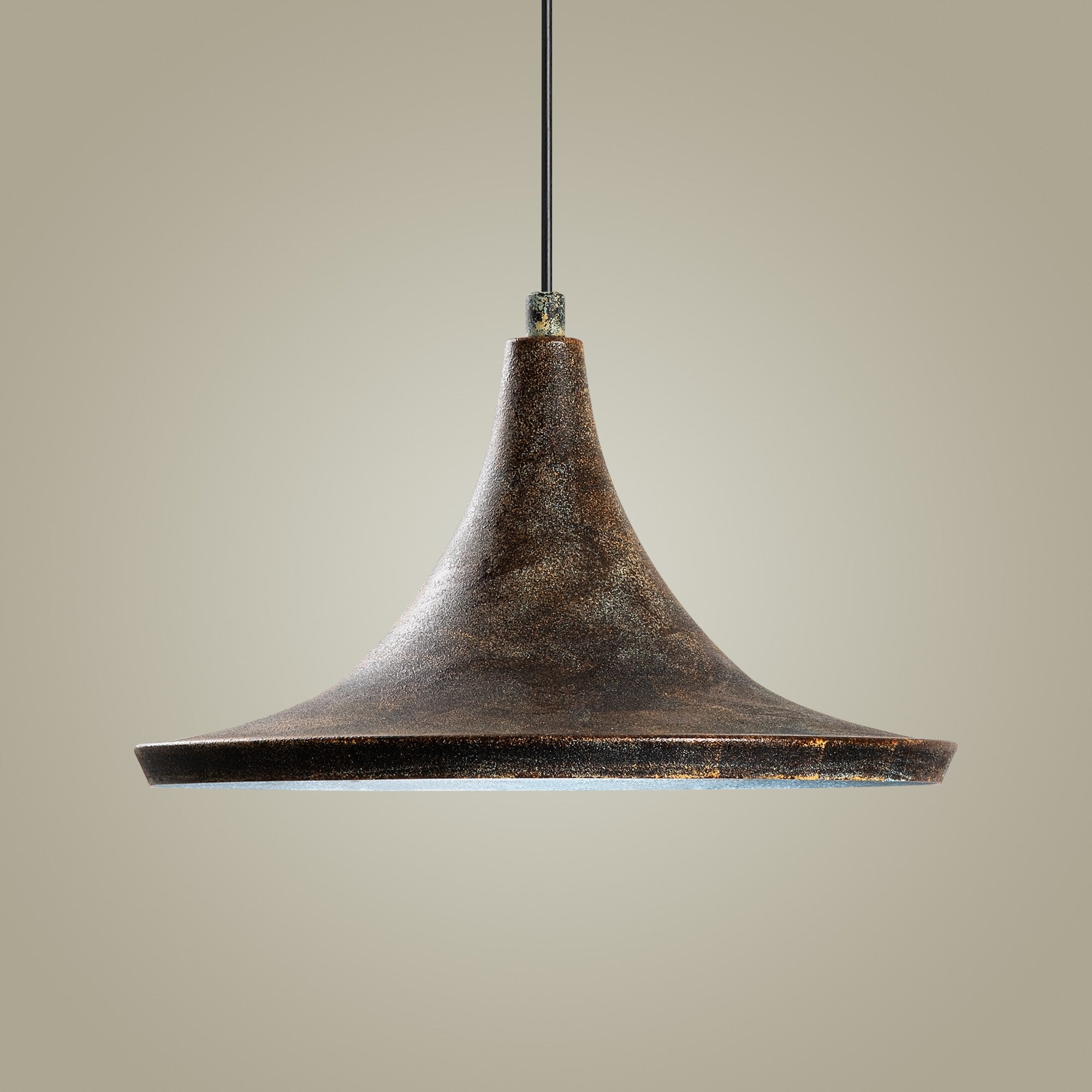 Candeeiro de Teto ajustável – Ø30 cm – cor antiquada – metal