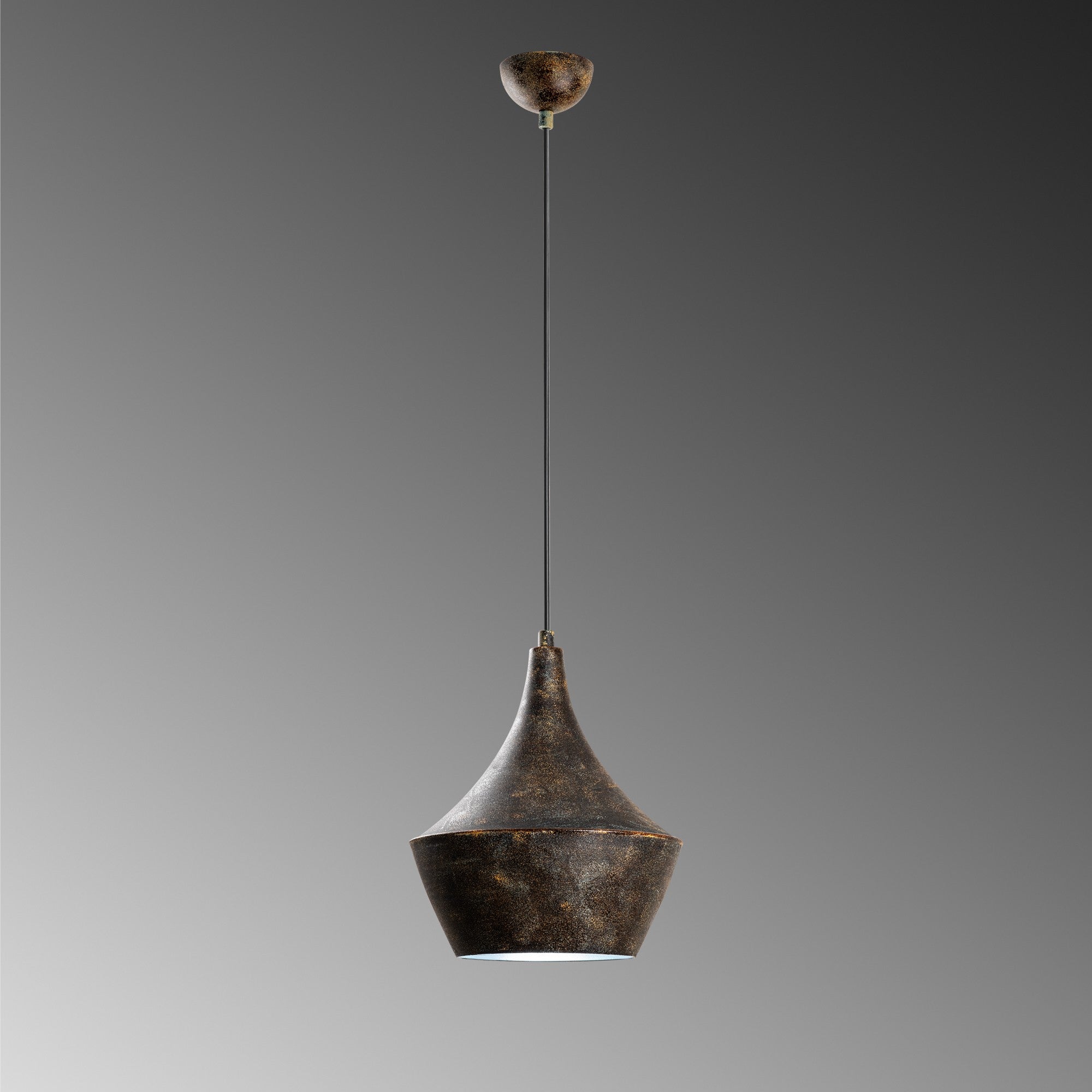 Candeeiro de Teto – Ø23 cm – cor antiquada – metal