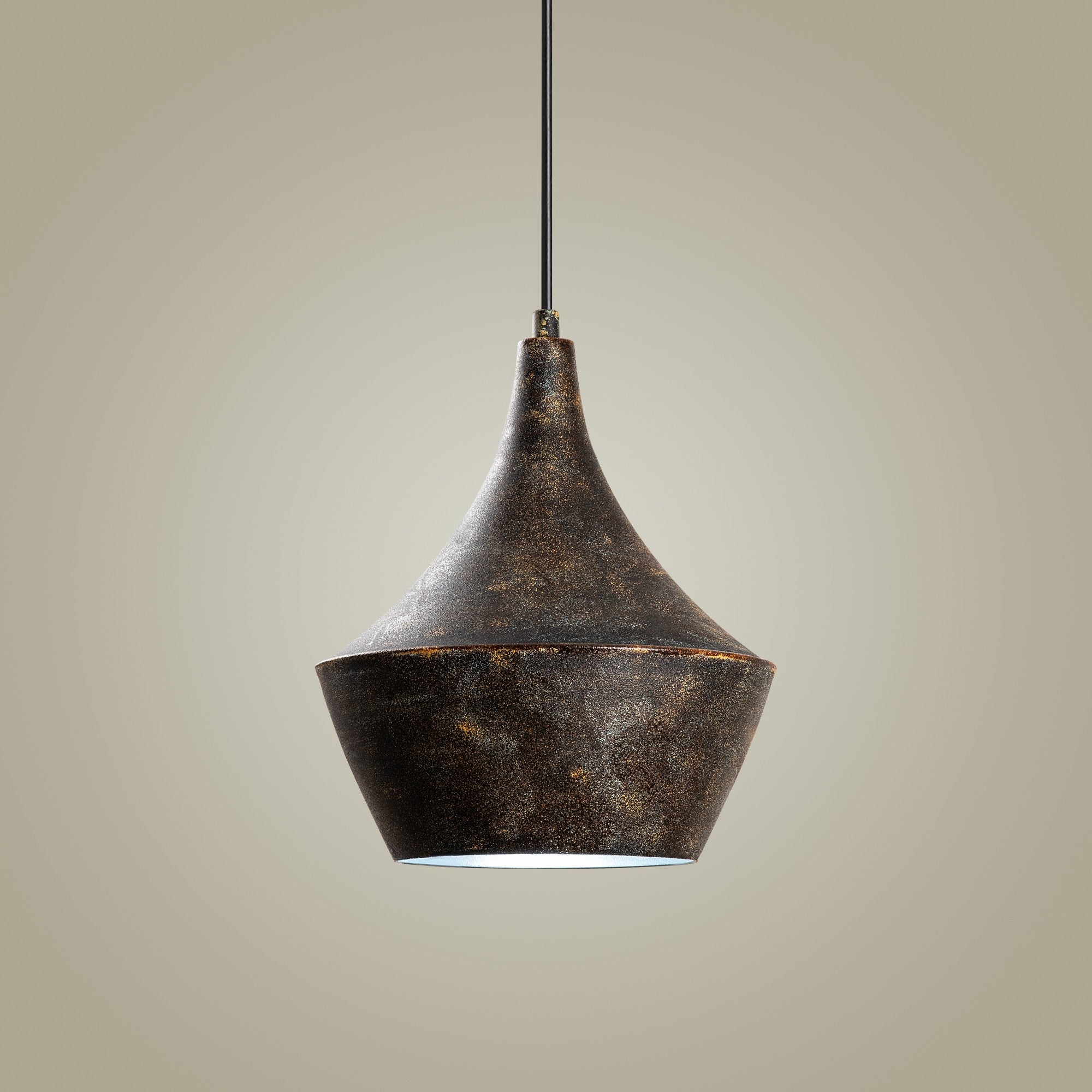 Candeeiro de Teto – Ø23 cm – cor antiquada – metal