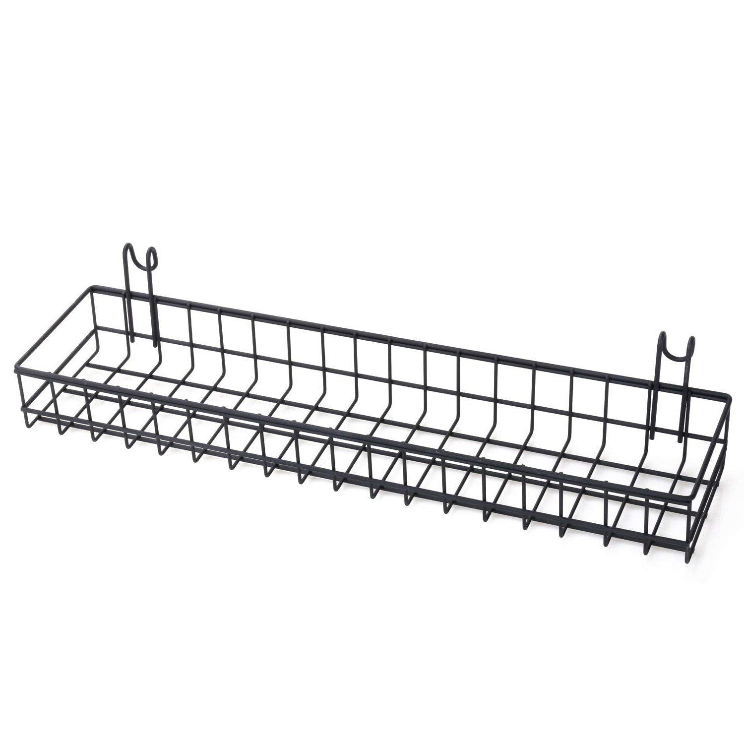 Acessório Decorativo de Parede em Metal Preto WR011 - 100% Metal 40x9x11cm