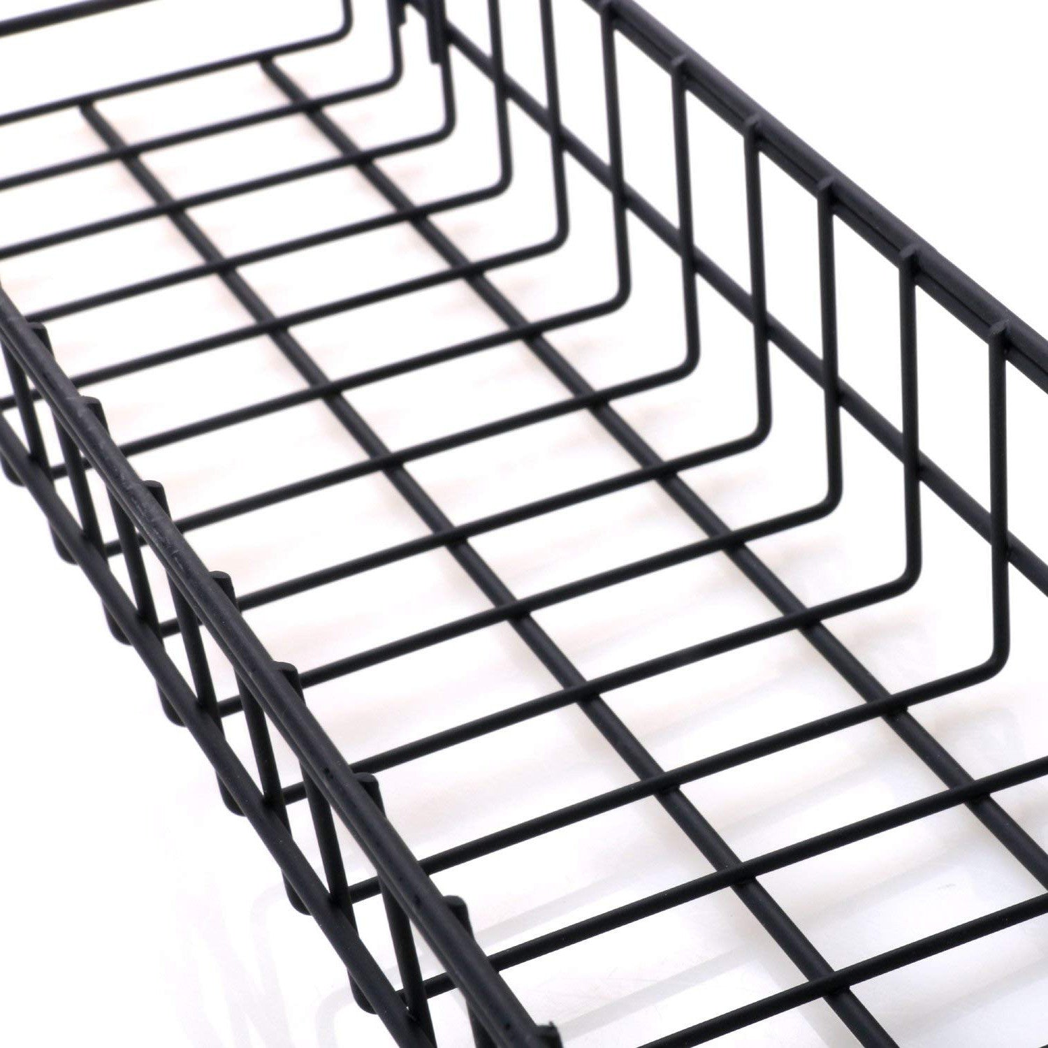 Acessório Decorativo de Parede em Metal Preto WR011 - 100% Metal 40x9x11cm