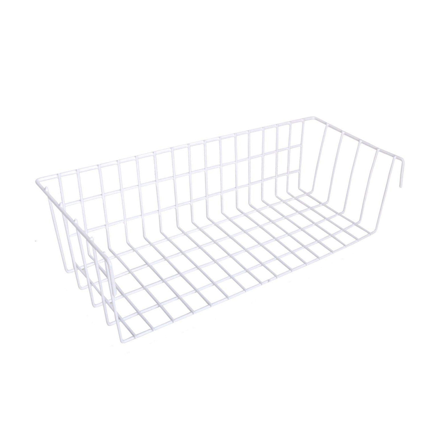 Acessório Decorativo de Parede em Metal Branco - 38x13x16cm - 100% Metal