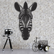 Acessório Decorativo de Parede em Madeira MTK061 v2 - Preto 37x65cm MDF 8mm