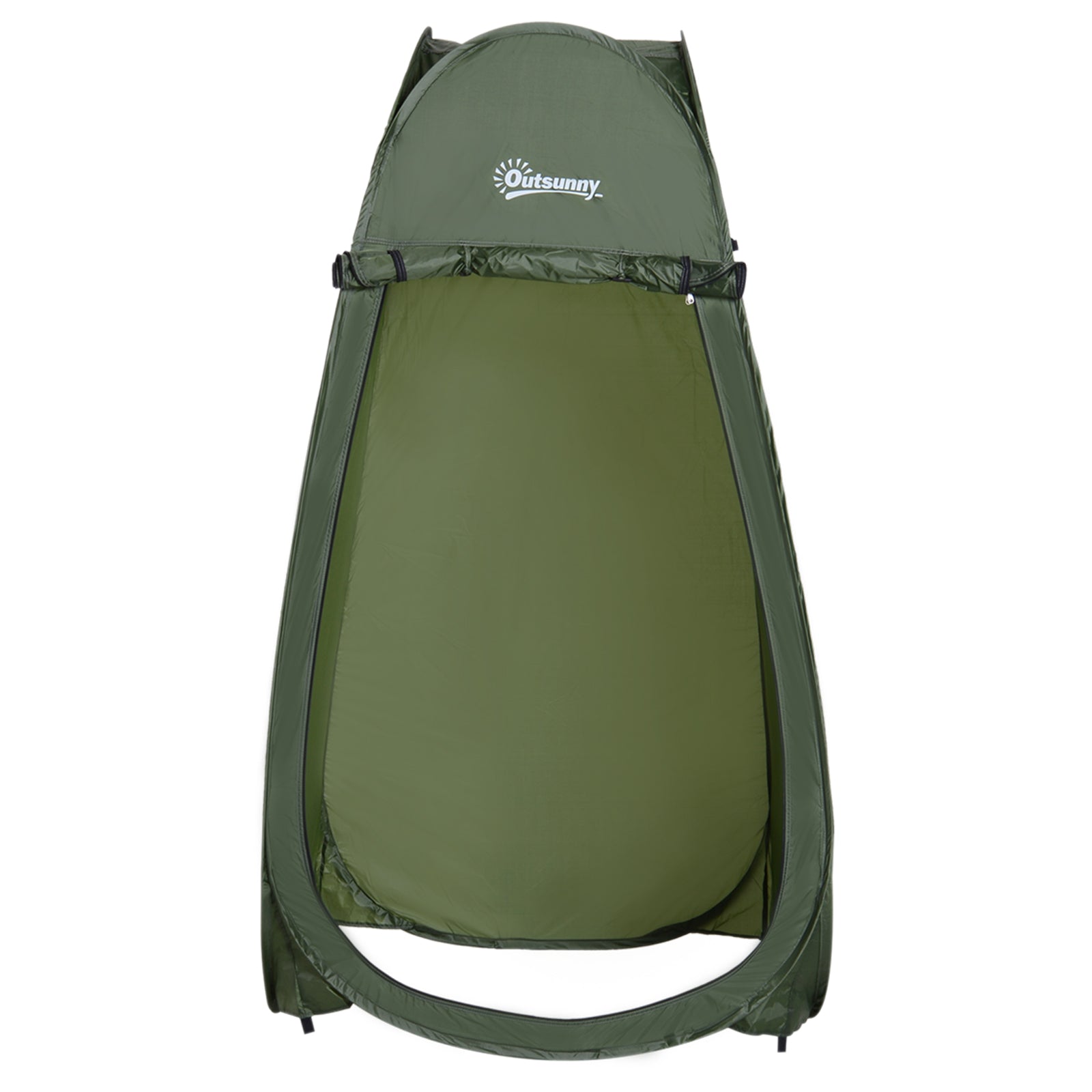 Tenda de Duche Dobrável Pop UP Verde Escuro 100x100x185cm