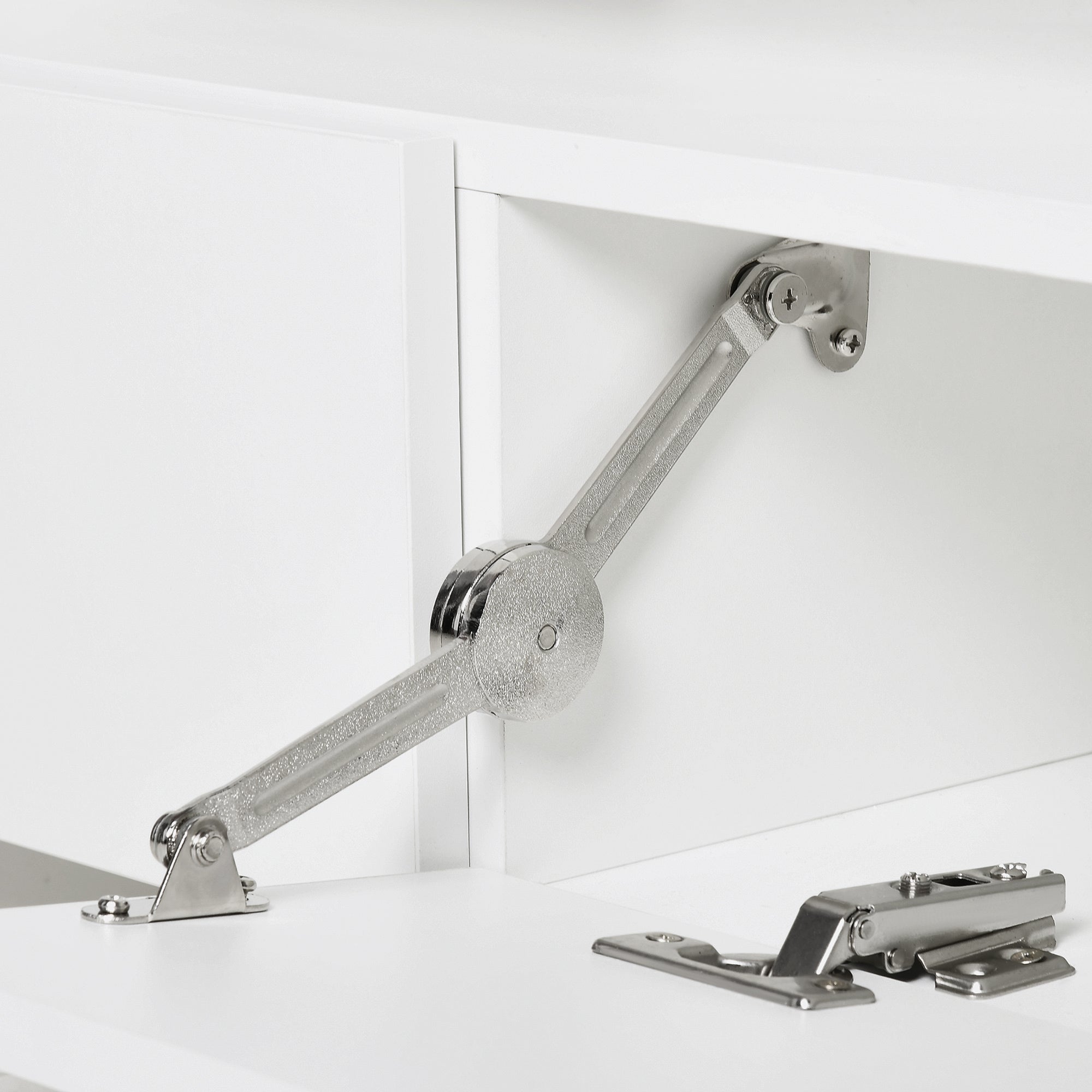 Móvel de TV – 180x33,5x42cm – Branco – Melamina