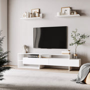 Móvel de TV – 180x33,5x42cm – Branco – Melamina