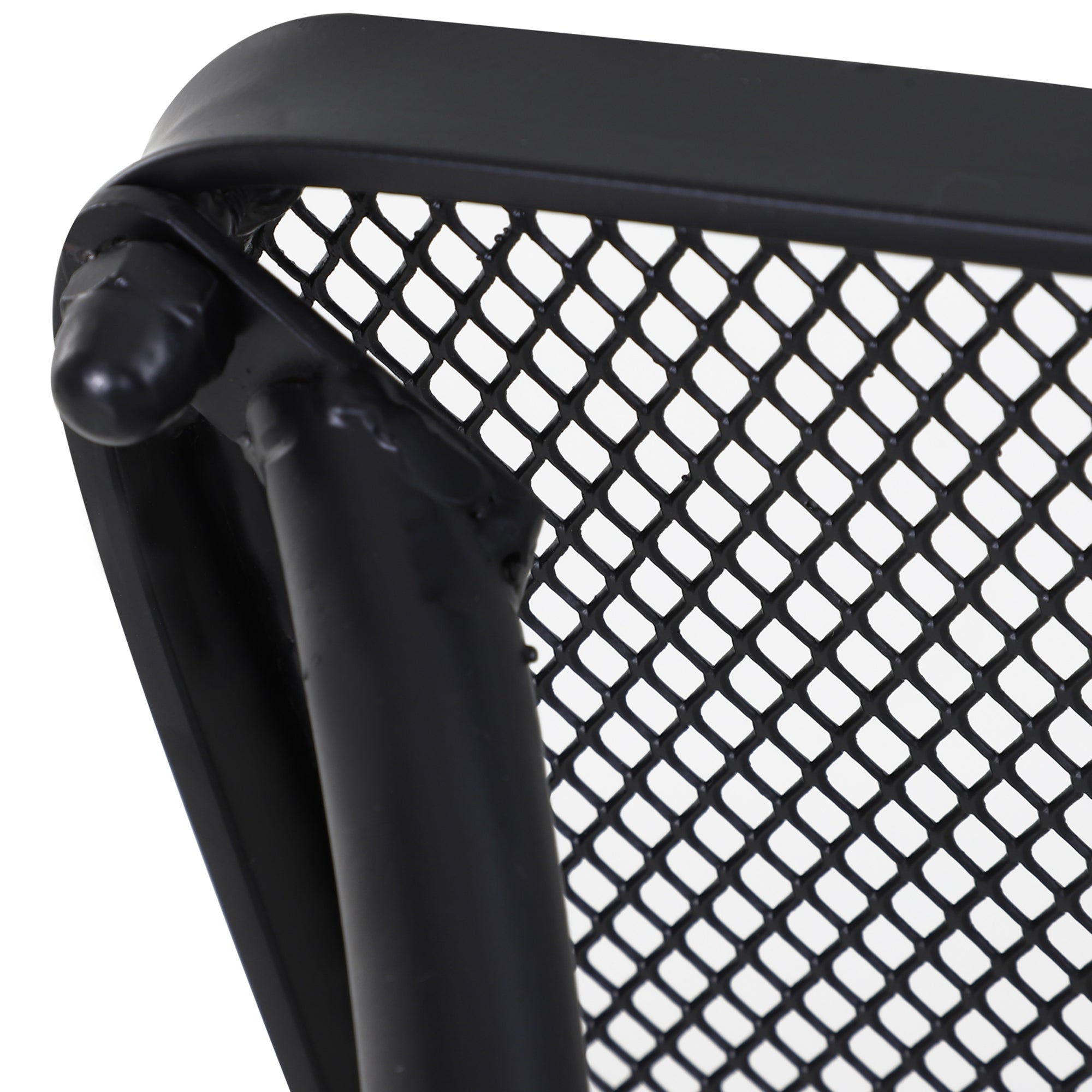 Mesa Exterior Quadrada Preto 45x45x50cm