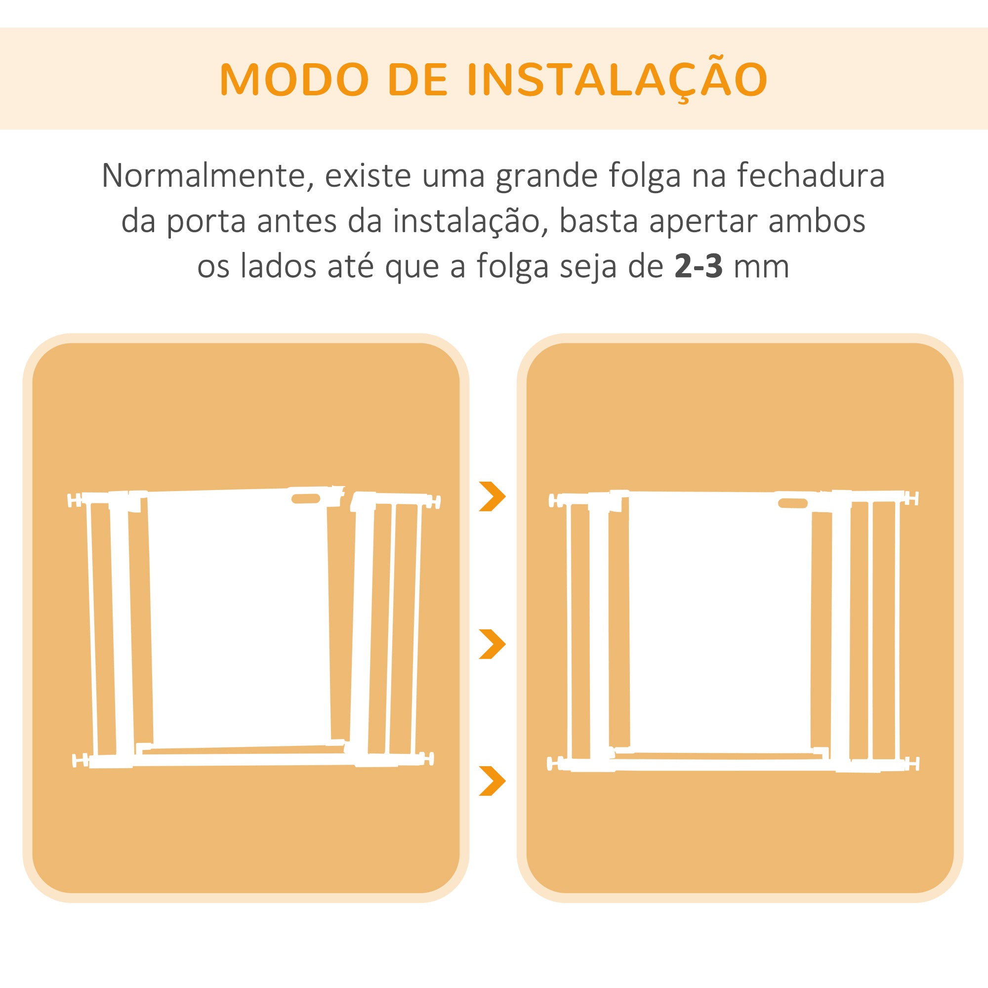 Barreira de Segurança Extensível – 103x76 cm – Preto – Aço, ABS e tela de arame de aço