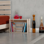 Mesa de cabeceira – 60 cm x 43 cm x 33 cm – Carvalho – Painel de partículas revestido a melamina
