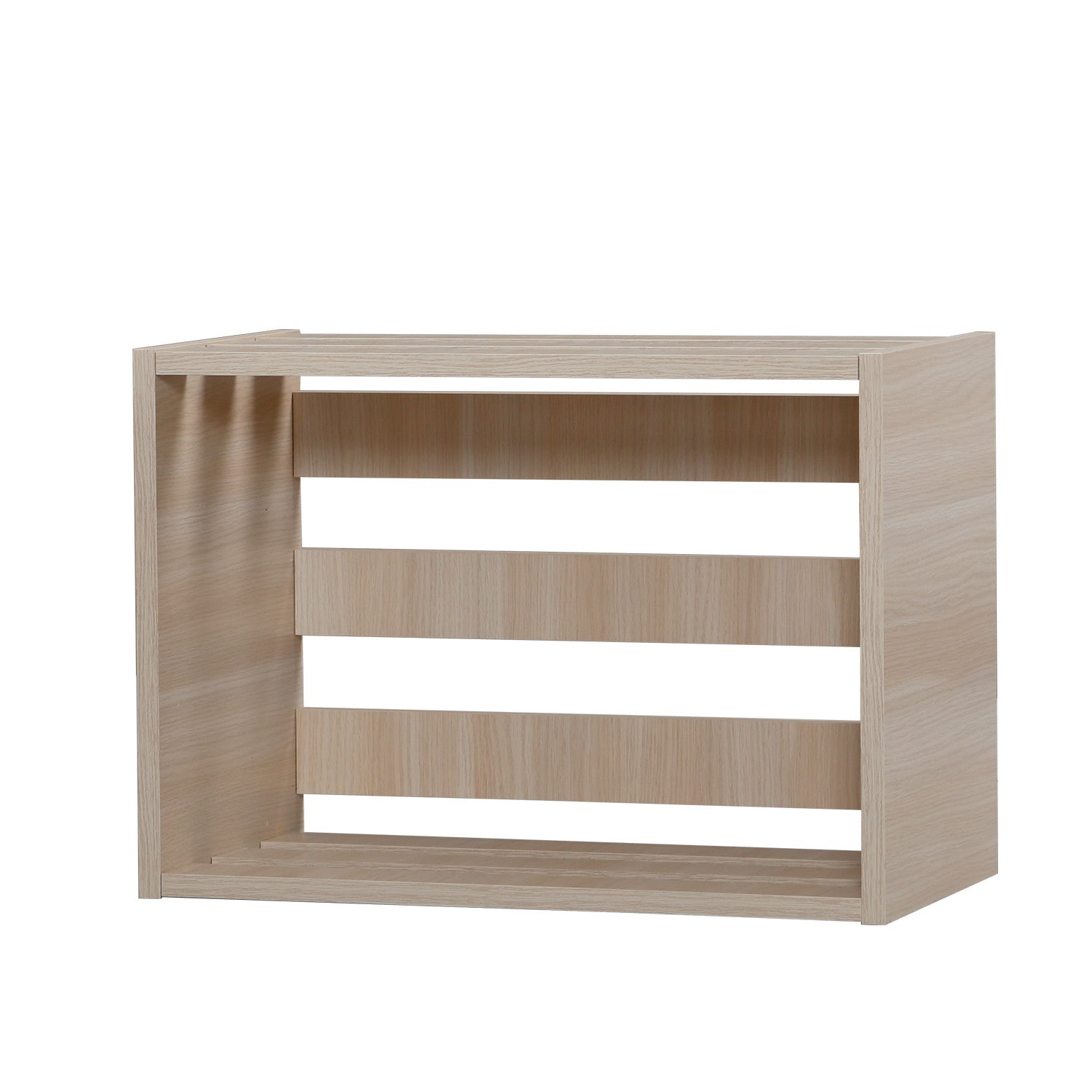 Mesa de cabeceira – 60 cm x 43 cm x 33 cm – Carvalho – Painel de partículas revestido a melamina