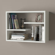 Prateleira de parede – 60 cm x 44 cm x 19,5 cm – Branco – Painel de partículas