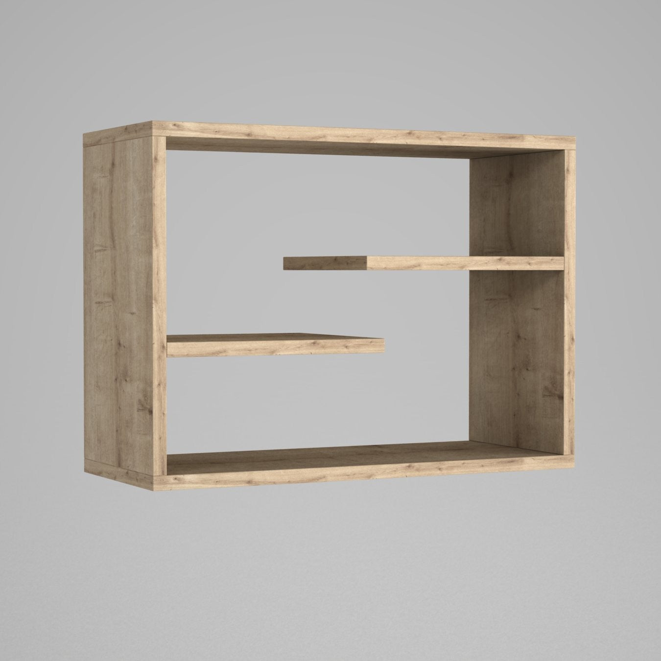 Prateleira de Parede – 60 cm x 44 cm x 19,5 cm – Safira – MDF
