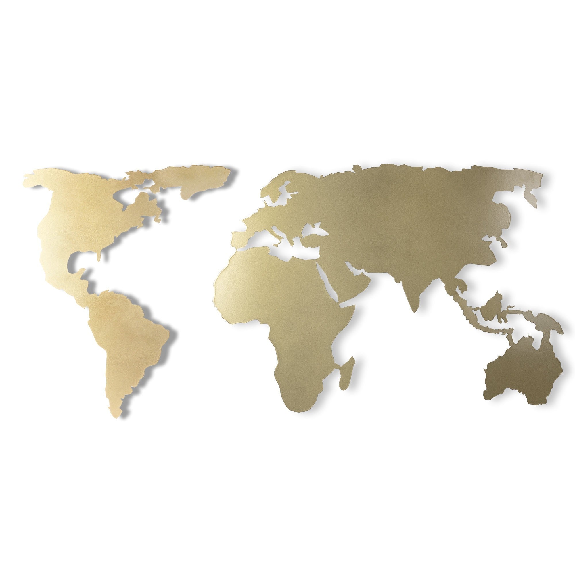 Acessório decorativo de parede – 60 x 120 cm – dourado – 100% metal
