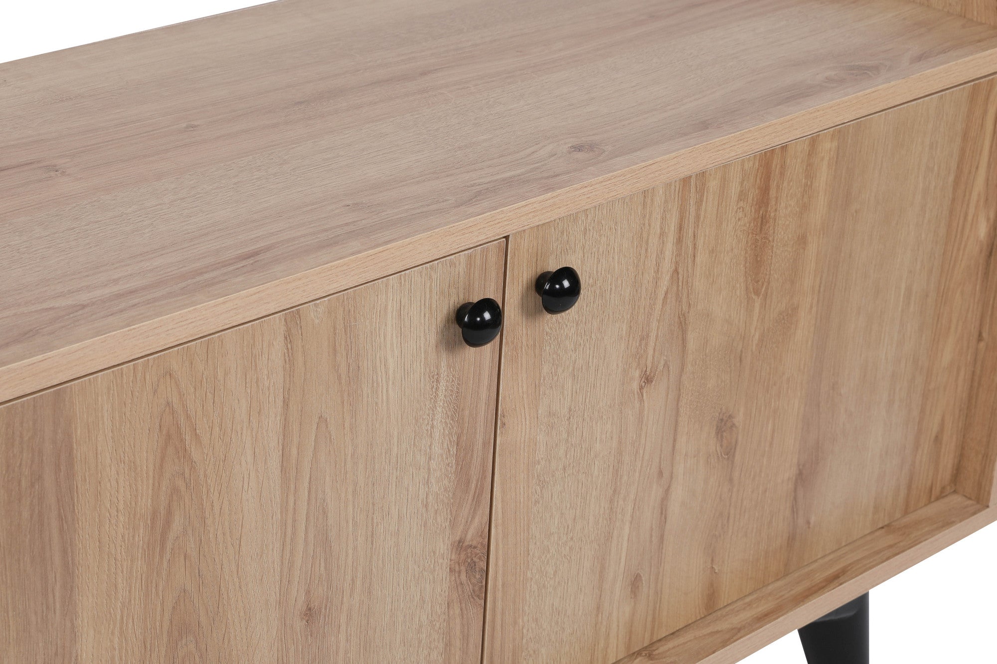 Móvel de TV – 150 cm x 40 cm x 62 cm – Carvalho – Painel de partículas com melamina