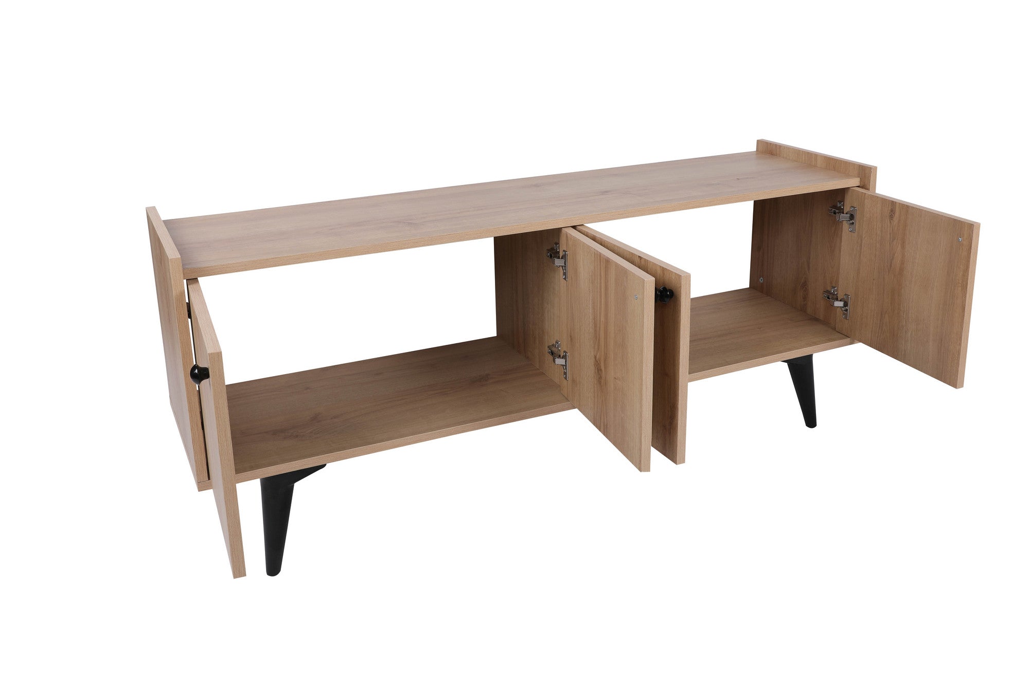 Móvel de TV – 150cm x 40cm x 62cm – Carvalho – Melamina